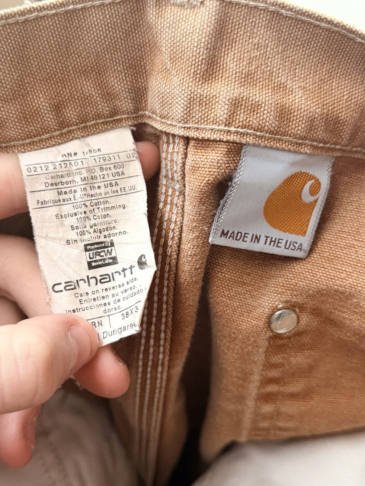 Carhartt Carhartt Thrashed And Distressed Double Knees Size US 38 / EU 54 - 4 Thumbnail