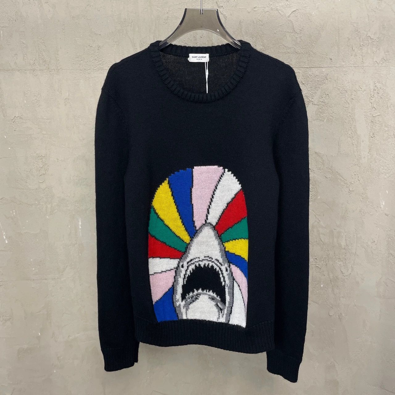 Saint Laurent Paris Saint Laurent Paris Shark sweater Size US L / EU 52-54 / 3 - 1 Thumbnail