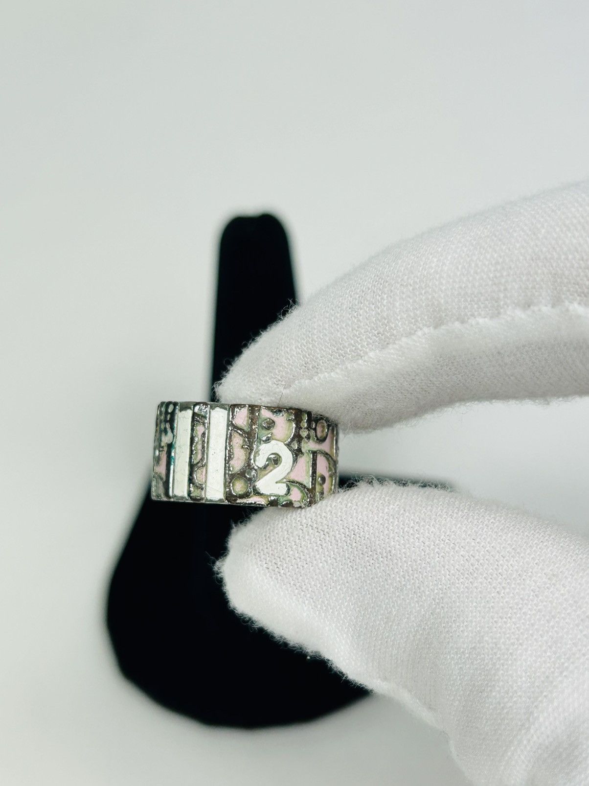 Dior Dior Pink Trotter 2 Ring Size 5 Size ONE SIZE - 3 Thumbnail