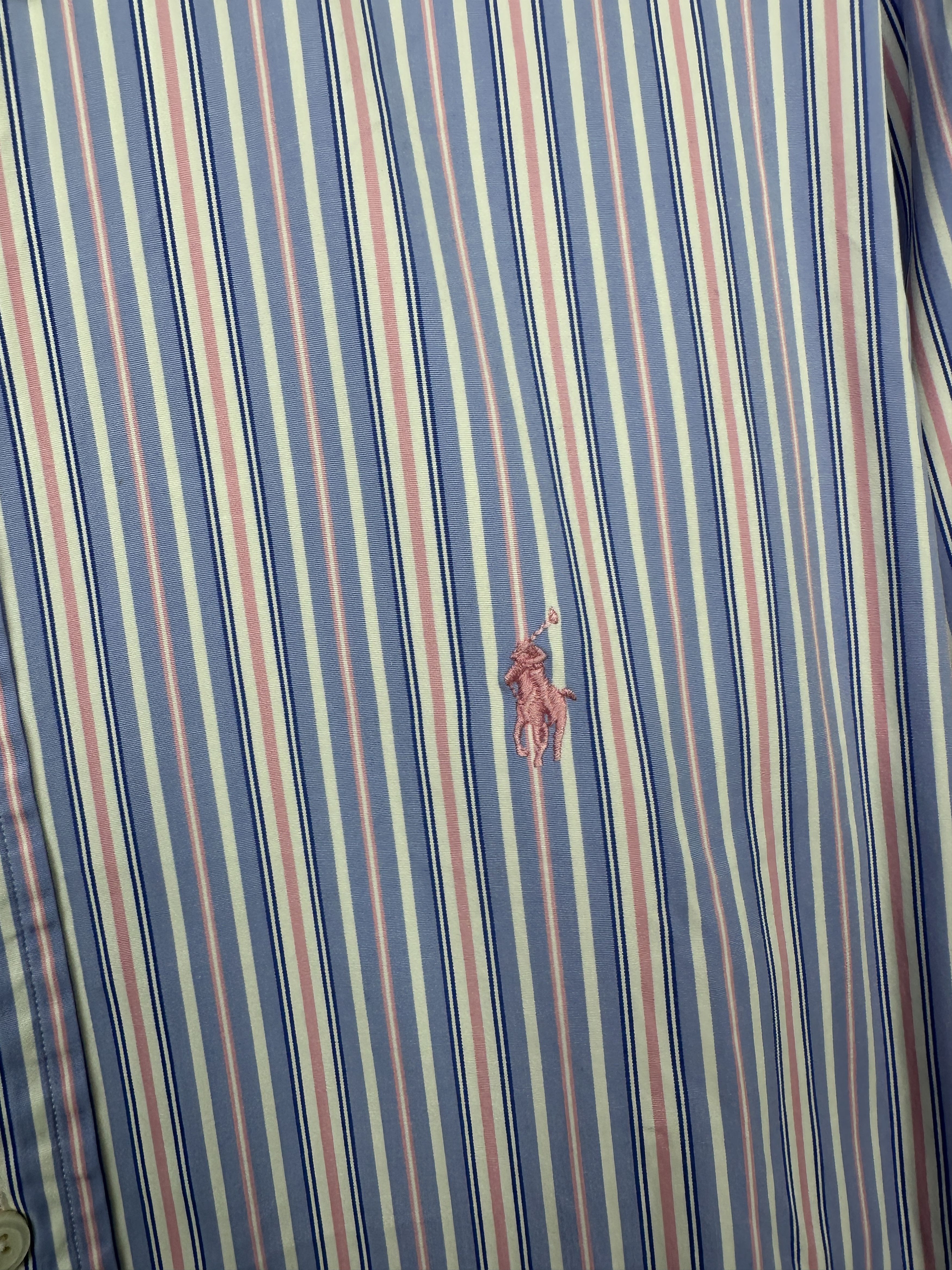 Ralph Lauren Polo Ralph Lauren Mens Long Sleeve Striped Shirt Size US XL / EU 56 / 4 - 3 Thumbnail
