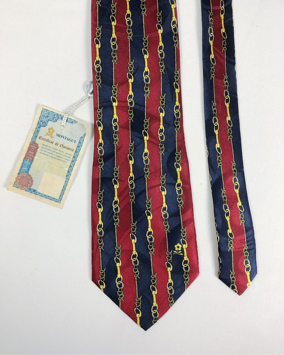 Montagut Rare Vintage NOS Montagut Silk Tie Size ONE SIZE - 4 Thumbnail