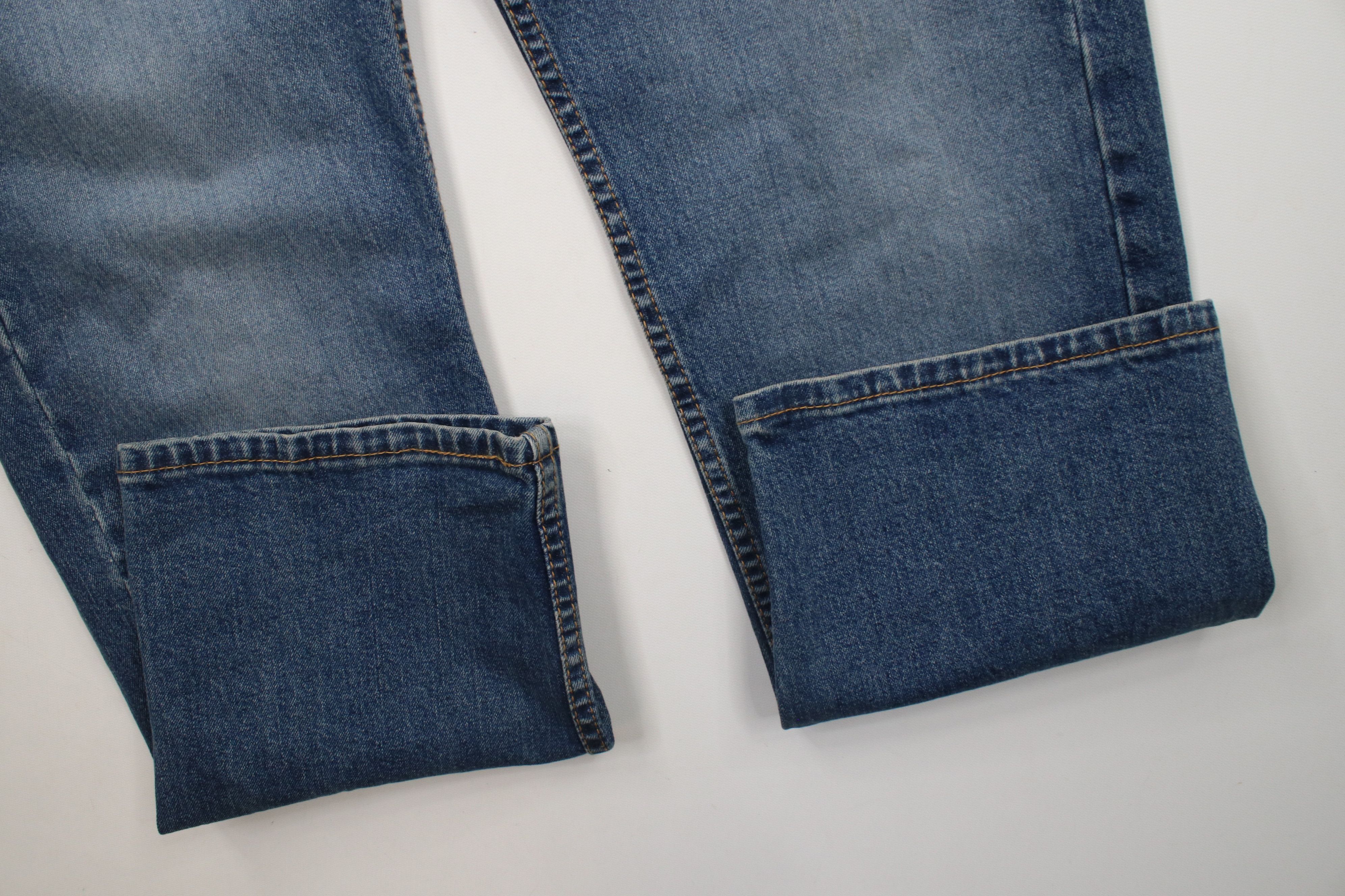Levi's × Vintage Vintage Y2K Levis 505 Stretch Regular Fit Denim Jeans Blue Size US 34 / EU 50 - 5 Thumbnail