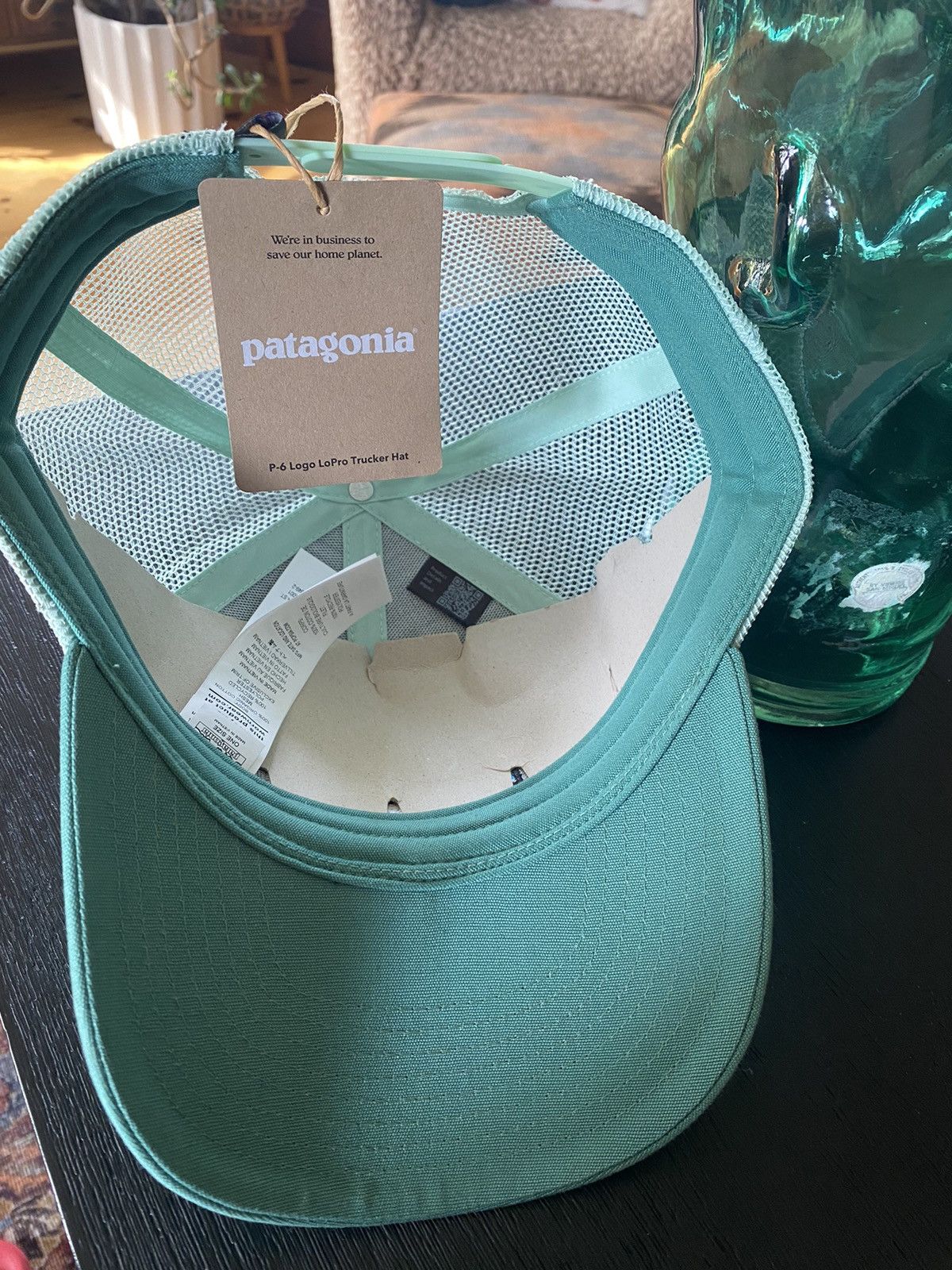 Patagonia Patagonia green mesh trucker hat Size ONE SIZE - 7 Thumbnail