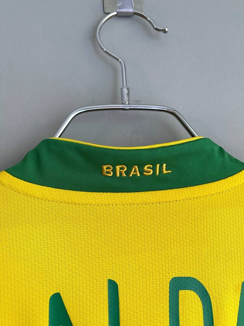 Nike Brazil National Team 2006 Soccer Jersey #10 RONALDINHO, M Size US M / EU 48-50 / 2 - 16 Thumbnail