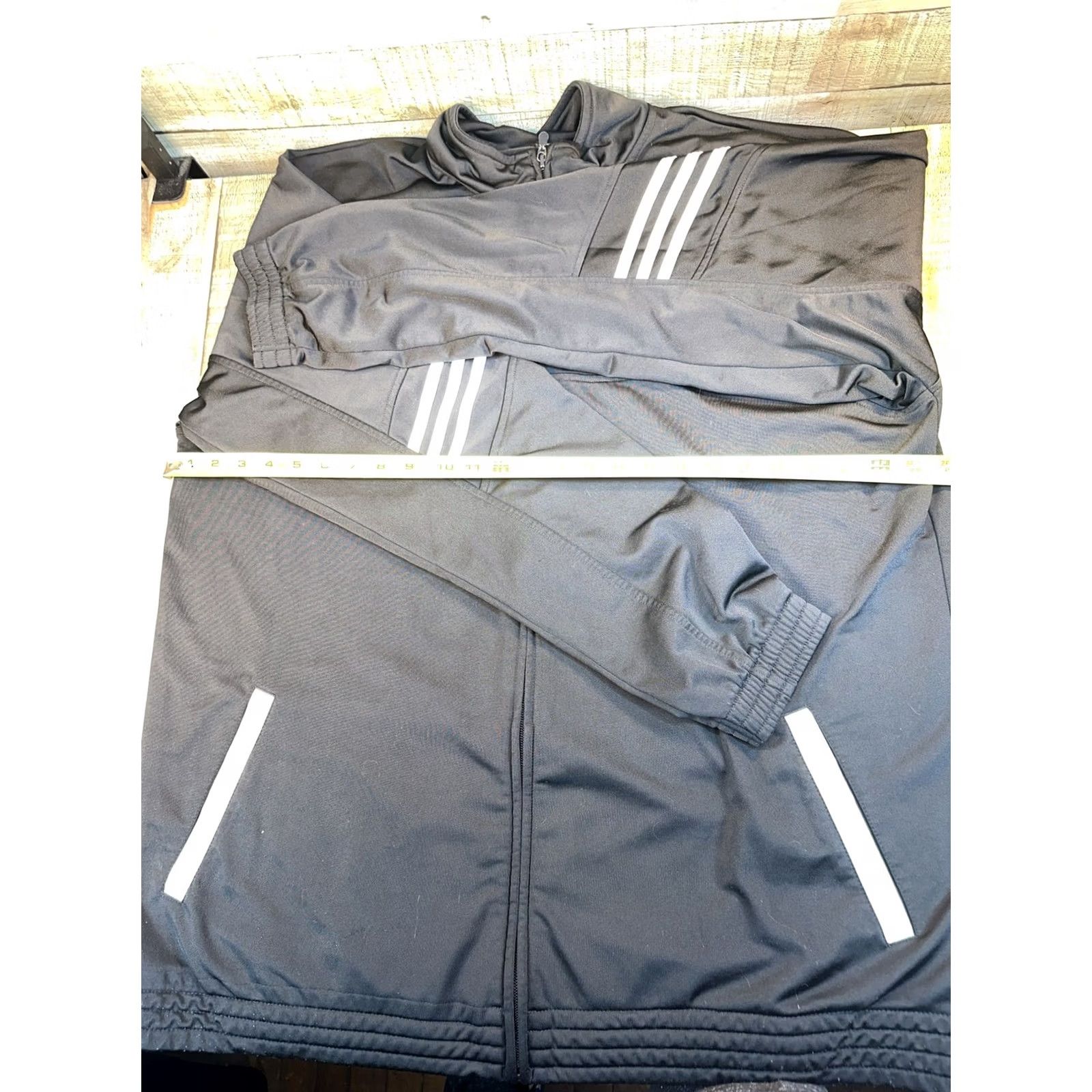Adidas VINTAGE? No. (Remove) Men’s Adidas track jacket 2XL black Adidas Track Jacket Men 2XL Black Activewear Jacket Mens Size US XXL / EU 58 / 5 - 4 Thumbnail