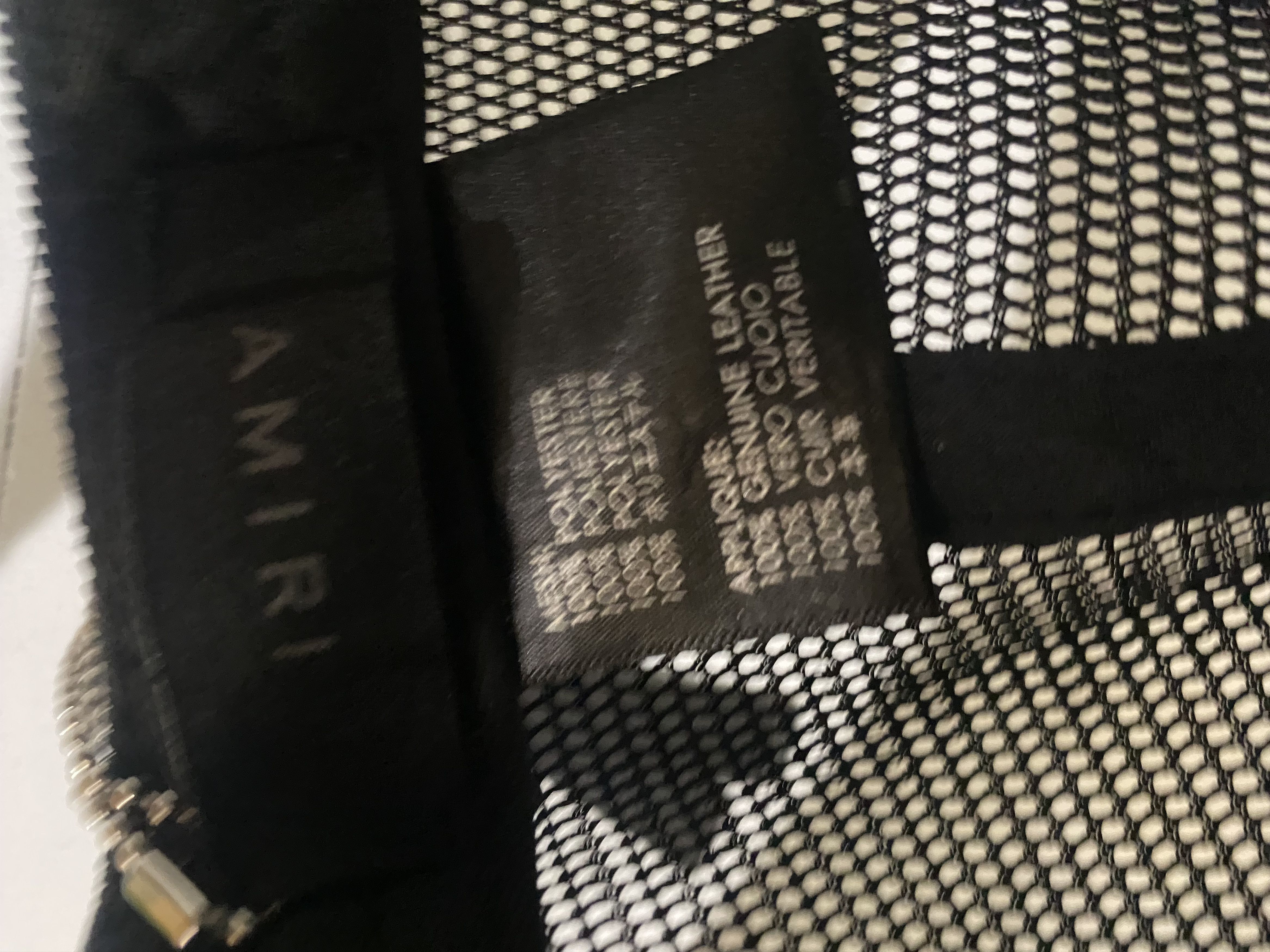 Amiri amiri ma crystal canvas hat black/black Size ONE SIZE - 3 Thumbnail