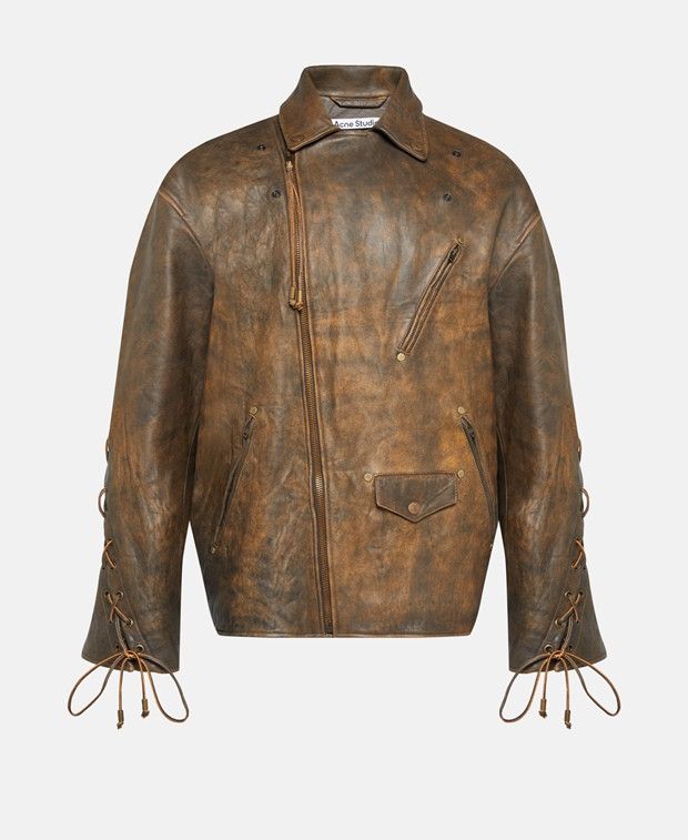 Acne Studios Leather jacket Size US M / EU 48-50 / 2 - 1 Thumbnail