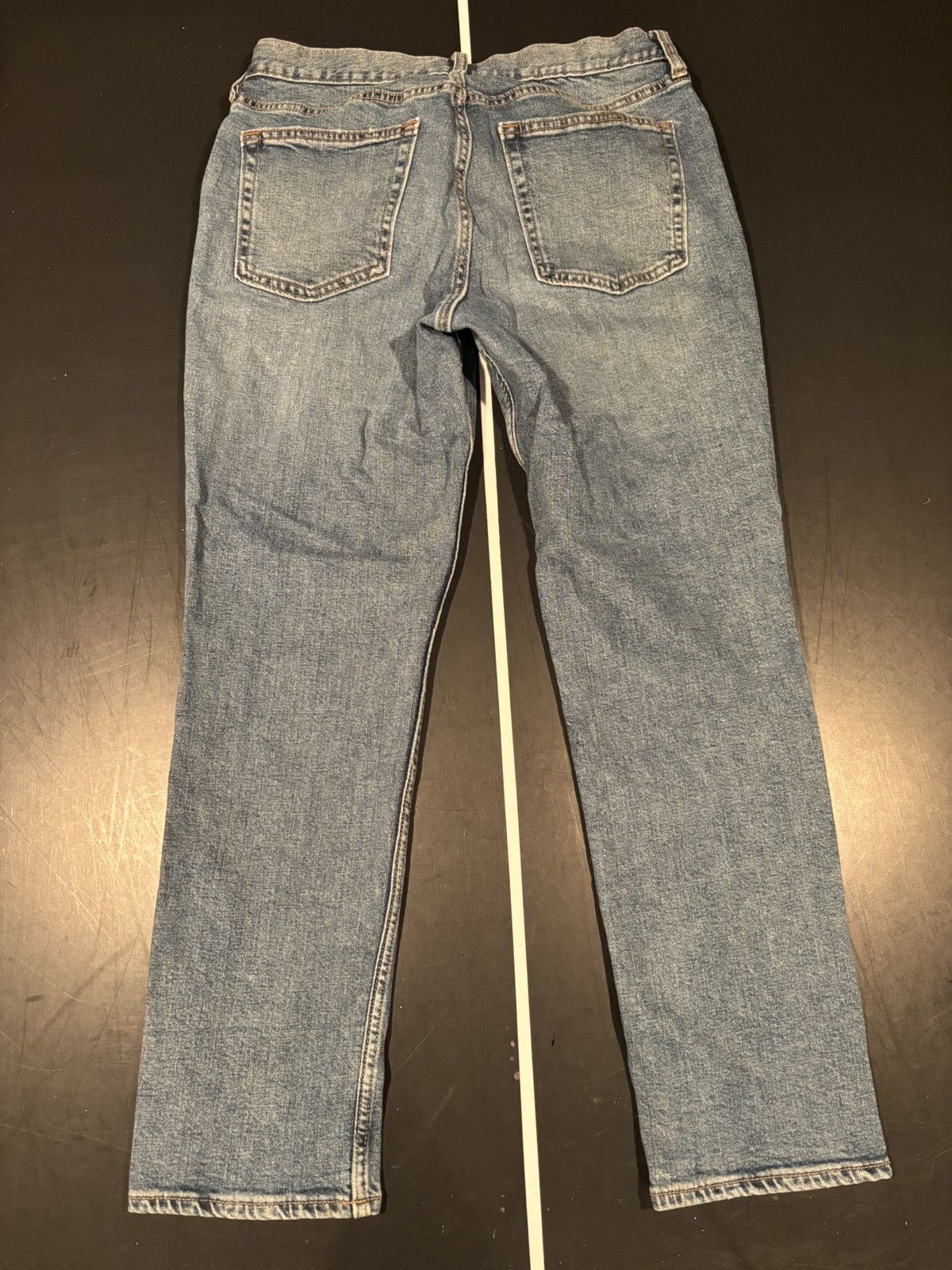 Other Airbrushed Hanya Oni Mask Japanese Style Custom Blue Jeans Size US 30 / EU 46 - 4 Thumbnail