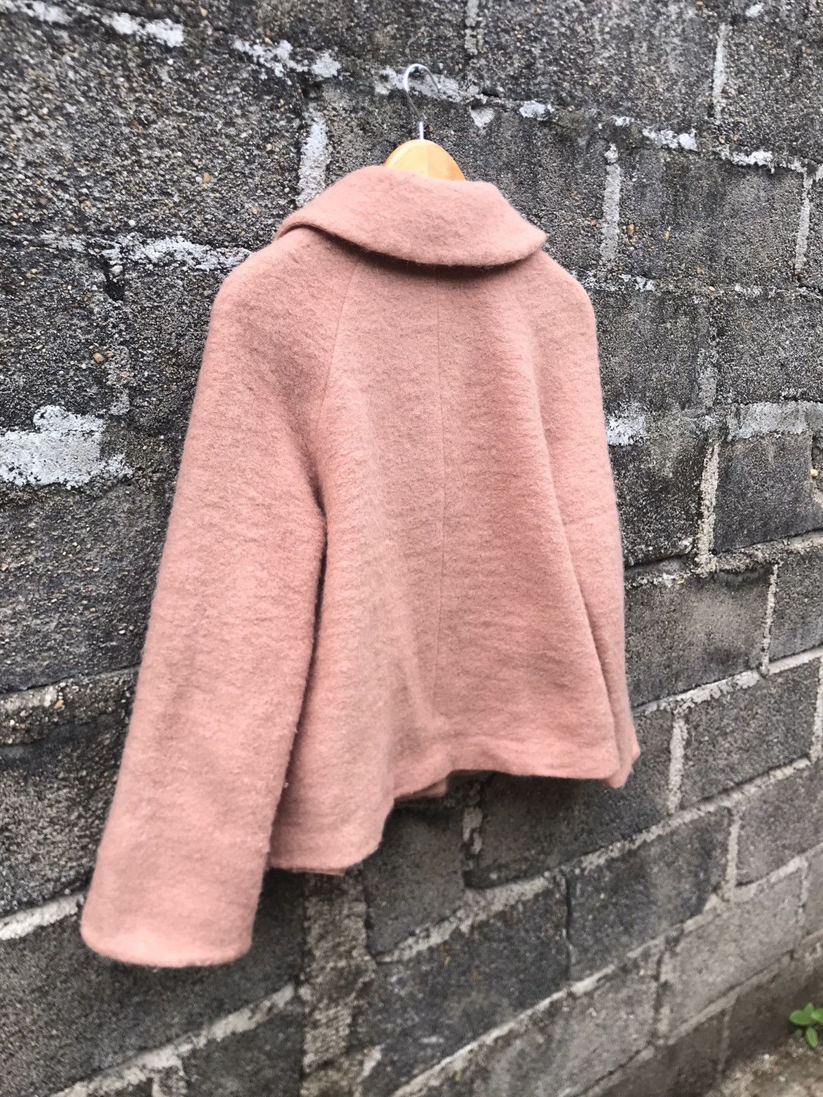 MAX&Co. 🔥 Mac & Co Max Mara Cropped Wool Coat Jacket Size M / US 6-8 / IT 42-44 - 12 Thumbnail
