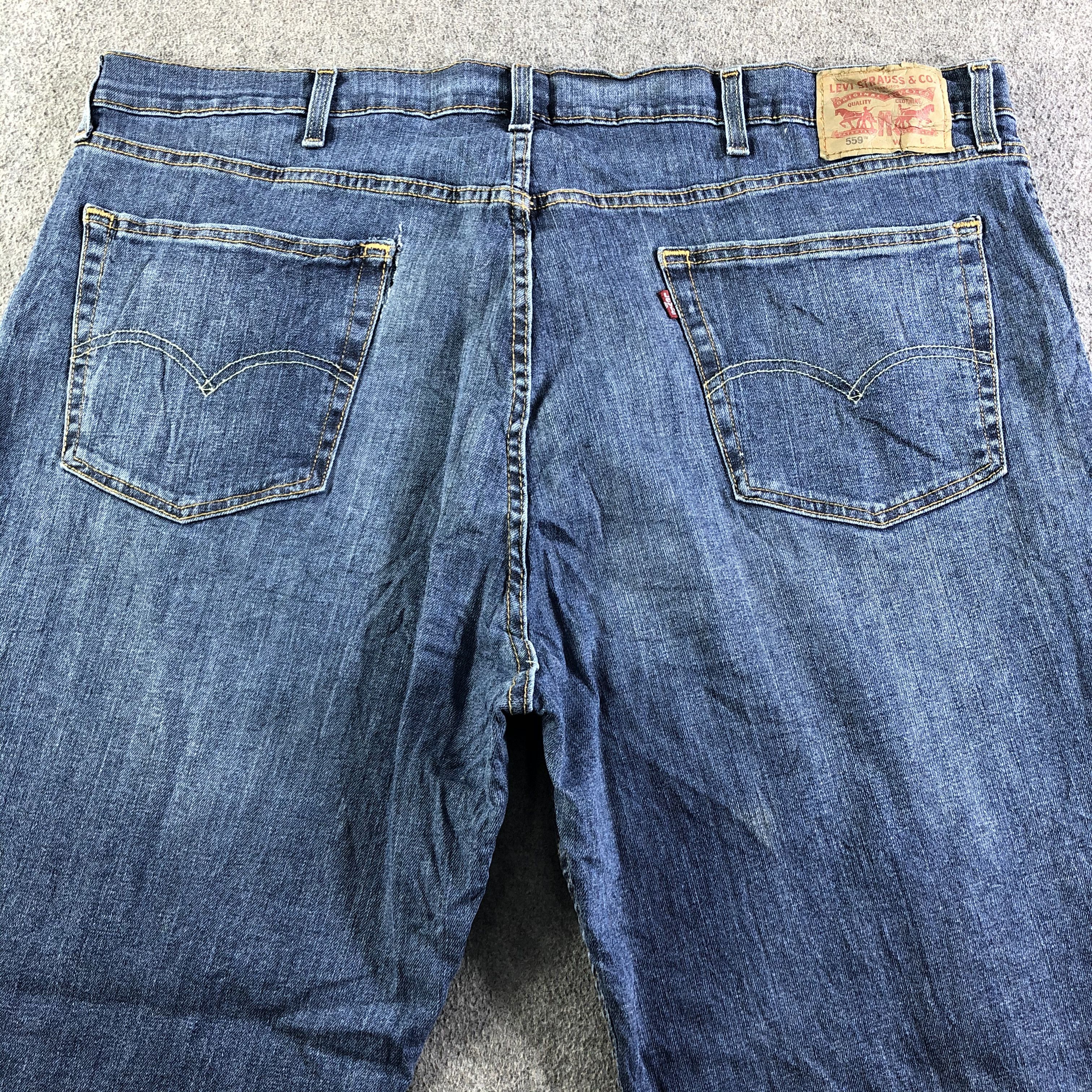 Levi's Vintage Blue Wash Levis 559 Jeans-J4224 Size US 44 / EU 60 - 4 Thumbnail