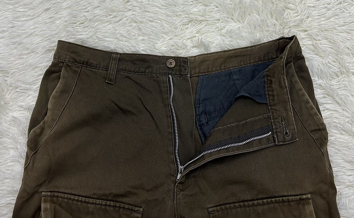 CABANE de ZUCCa Cabane de Zucca Army Green Sun Faded Bush Pants Size US 31 - 4 Thumbnail