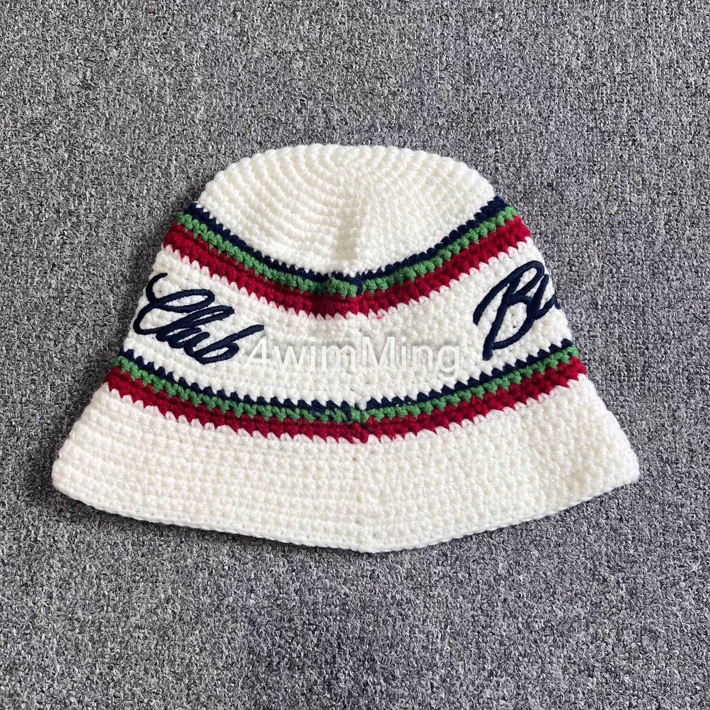 Billionaire Boys Club BBC Hand-Crocheted & Embroidered Knit Bucket Hat。Q7 Size ONE SIZE - 2 Thumbnail