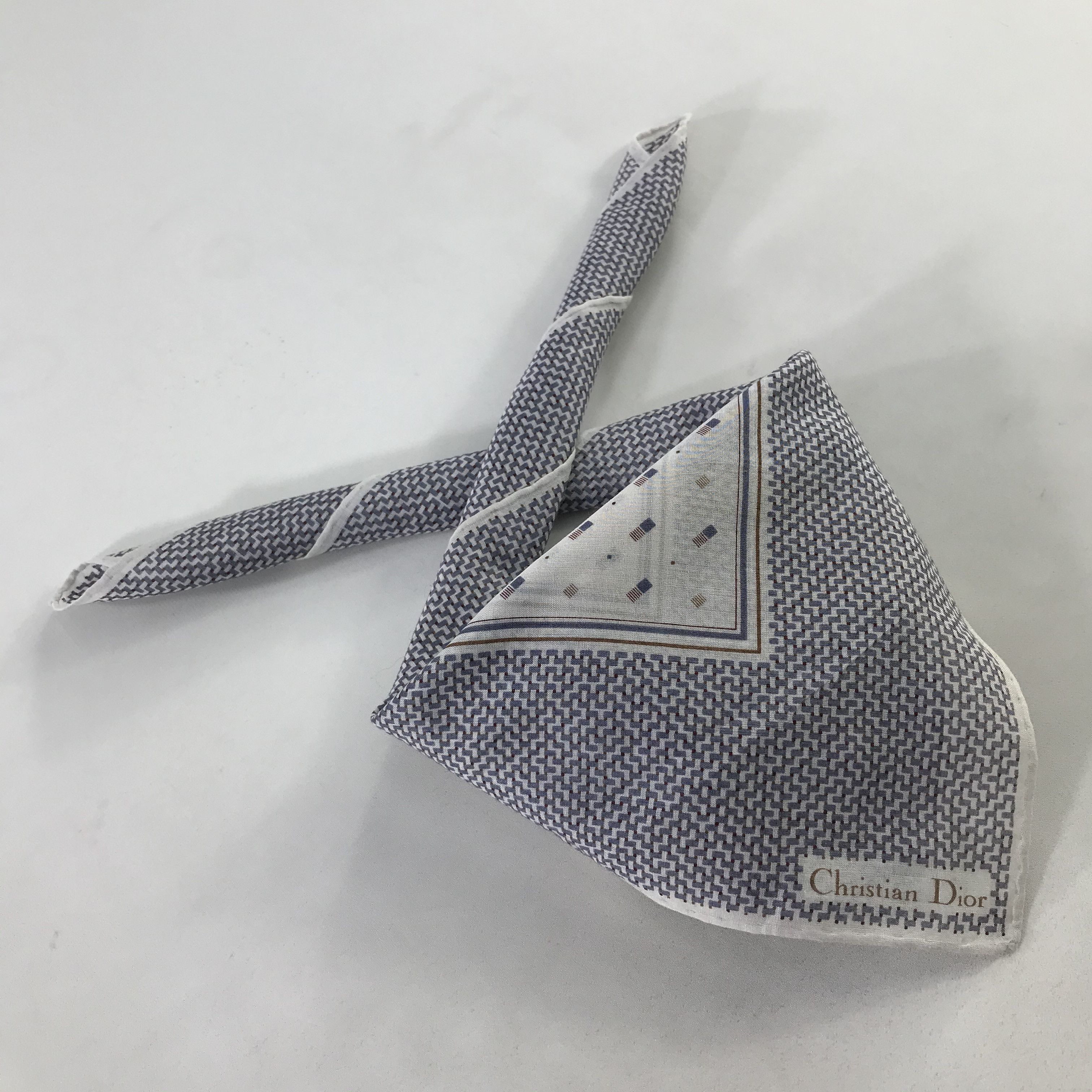 Vintage Christian Dior Neckerchief / Bandana / Handkerchief Size ONE SIZE - 2 Thumbnail