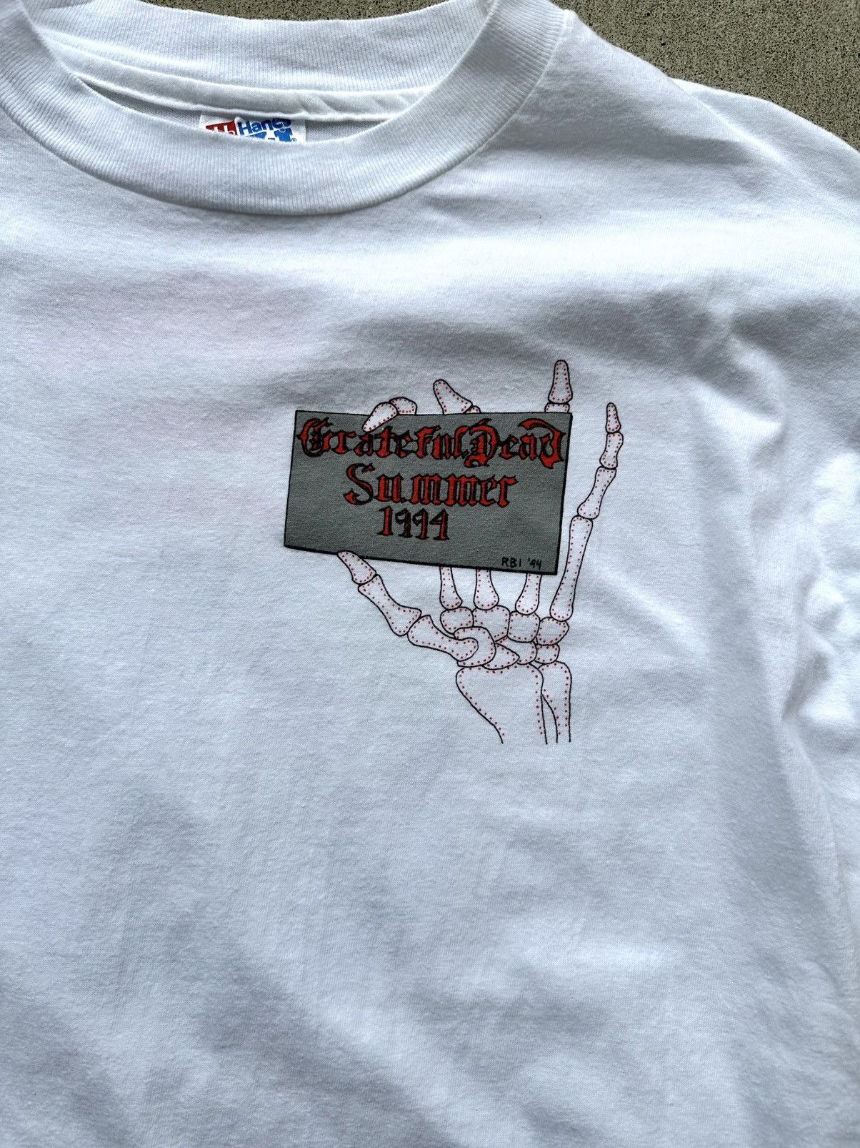Band Tees × Grateful Dead × Vintage Vintage Grateful Dead Tee Shirt 94 Dr Seuss Cat In the Hat Size US L / EU 52-54 / 3 - 3 Thumbnail