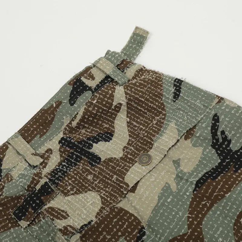 Japanese Brand × Jean Loose wide leg casual camouflage jeans Size US 32 / EU 48 - 4 Thumbnail