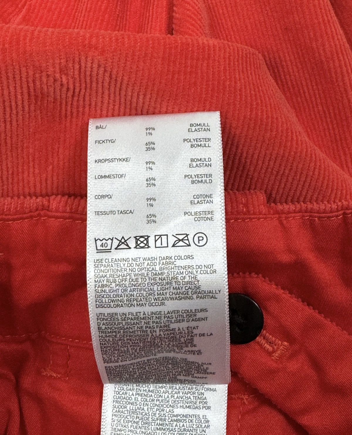 Marni × Uniqlo Marni Uniqlo Corduroy Pants size XS Size 25" / US 0 / IT 36 - 11 Thumbnail