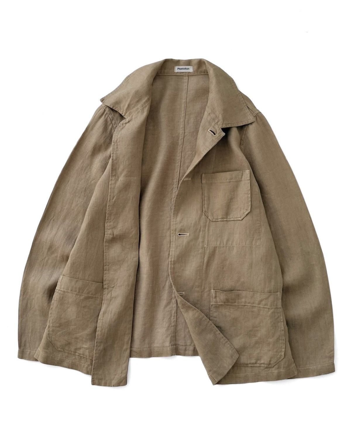 Issey Miyake Plantation Issey Miyake Linen Chore Jacket Shirt Size US M / EU 48-50 / 2 - 1 Thumbnail