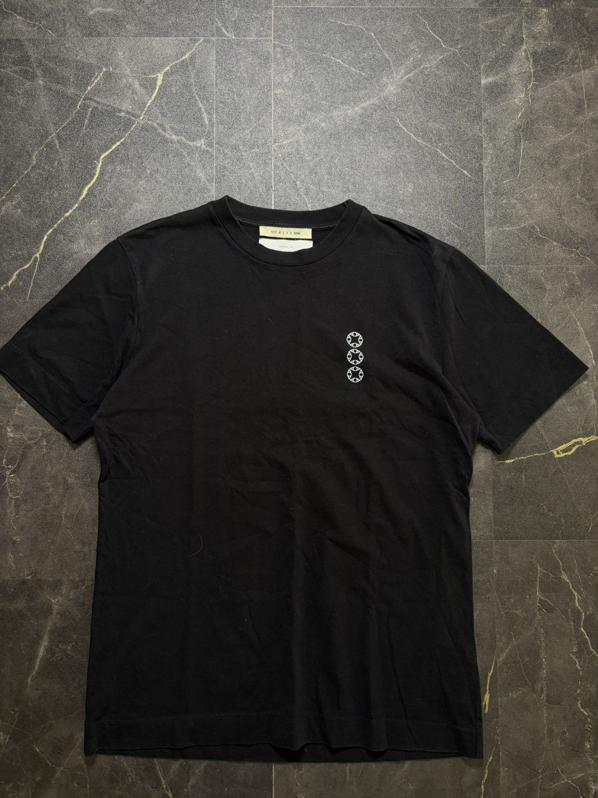 1017 ALYX 9SM 1017 Alyx 9SM black tee Japan Style Archive Vintage Retro Size US XL / EU 56 / 4 - 4 Thumbnail