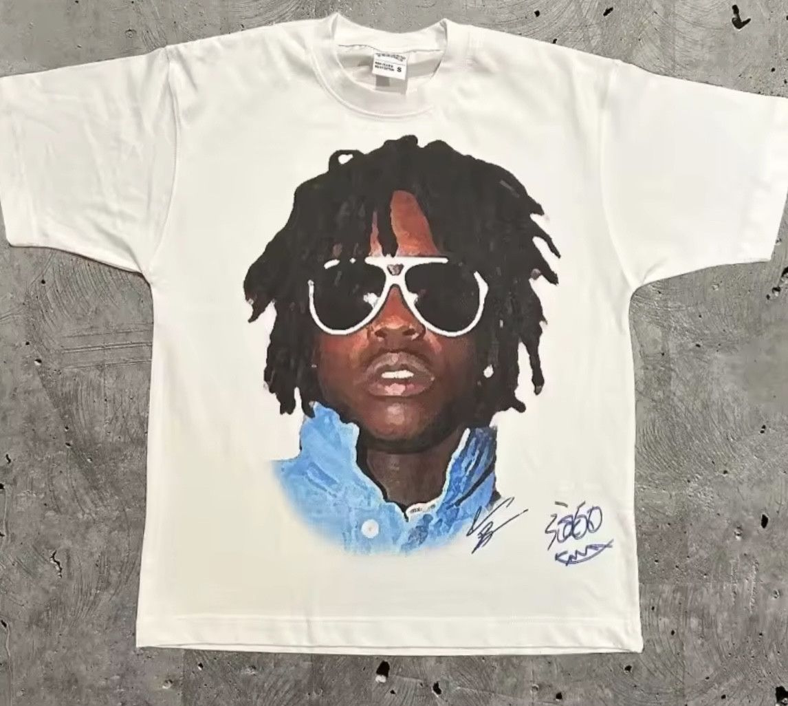 Japanese Brand Vintage Superstar Singer Idol Chief Graphic White T-Shirt Size US M / EU 48-50 / 2 - 1 Thumbnail