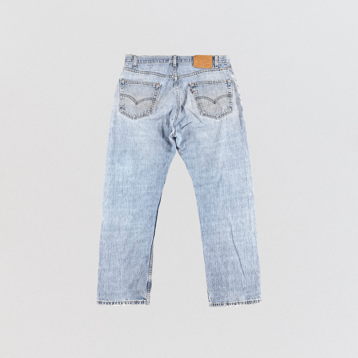 Levi's × Vintage 90s Vintage Light Wash Levis 505 Jeans-JM1743 Size US 37 - 2 Thumbnail