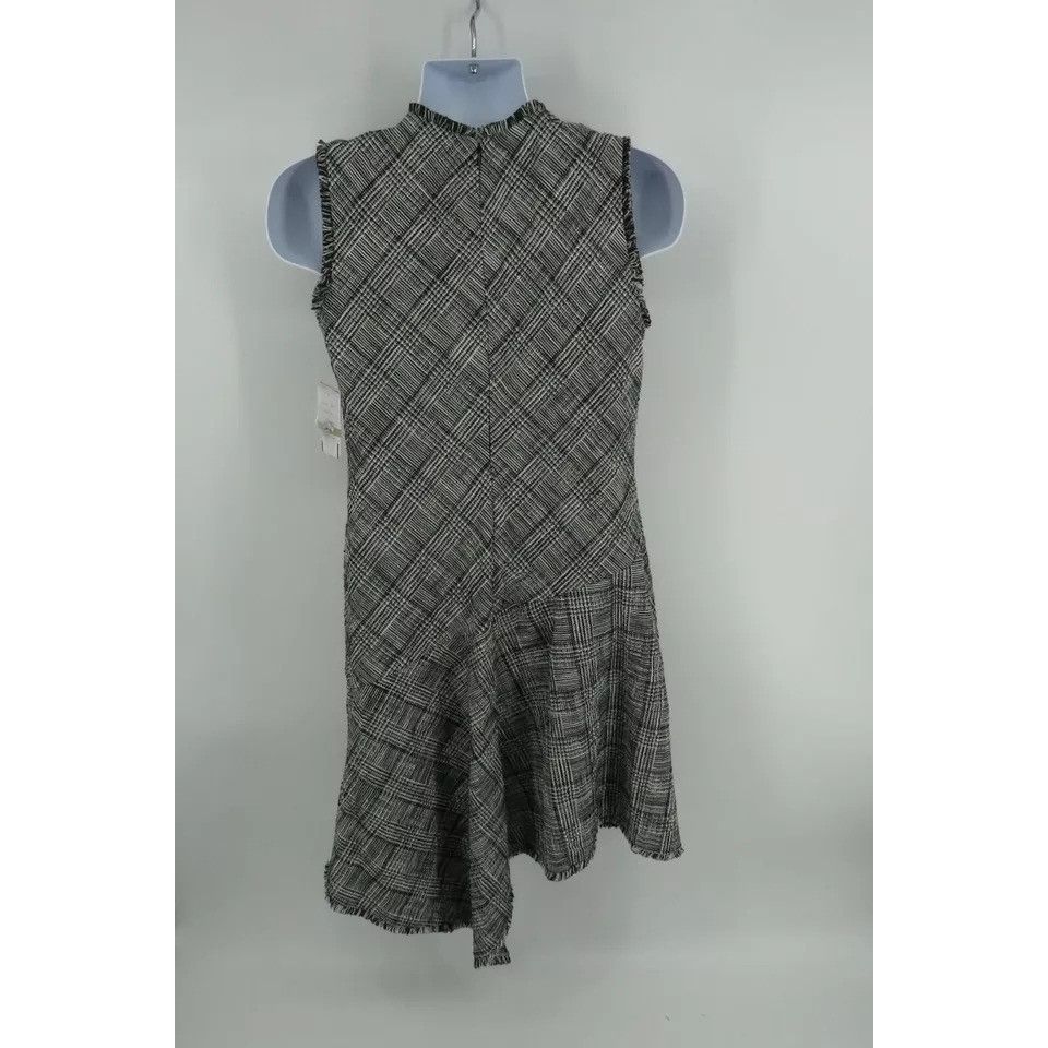Other Taylor Asymmetric Plaid Sleeveless Dress Size 12 NWT $129 Size XL / US 12-14 / IT 48-50 - 5 Thumbnail