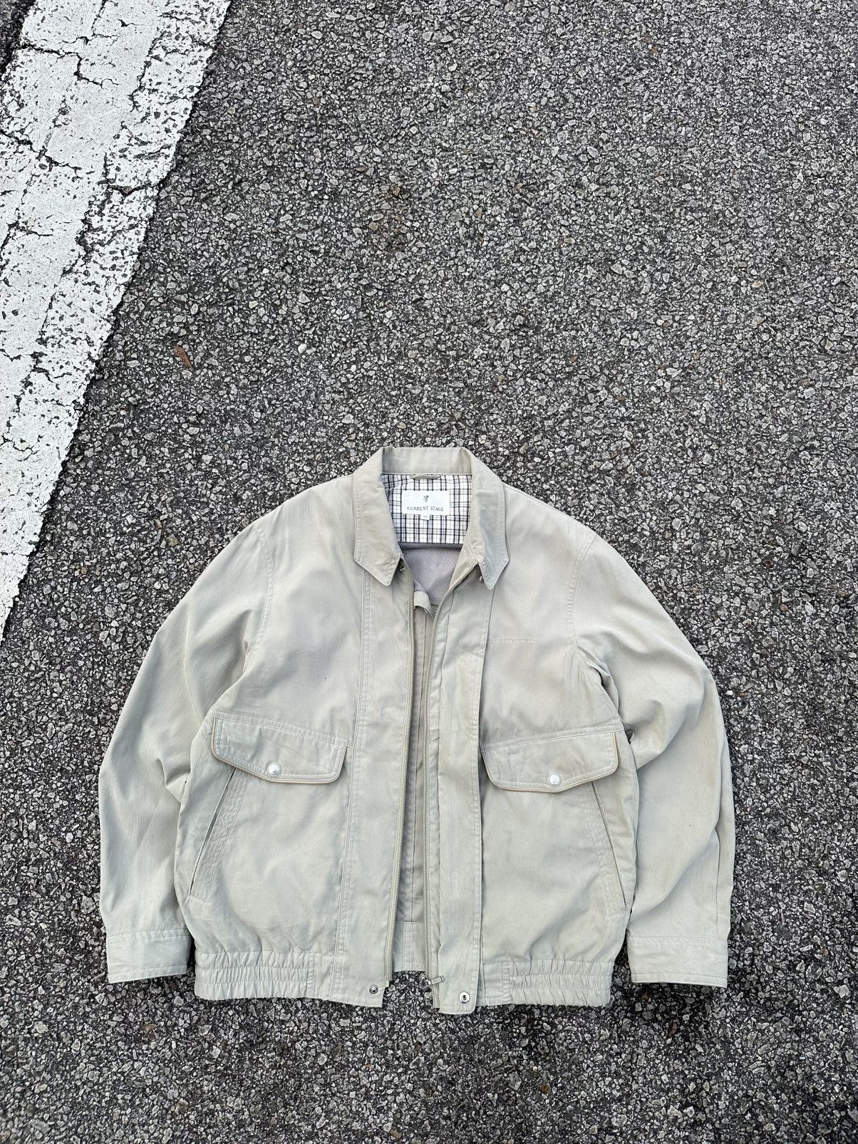 Japanese Brand 👹Current Stage Light Bomber Jacket Size US M / EU 48-50 / 2 - 6 Thumbnail
