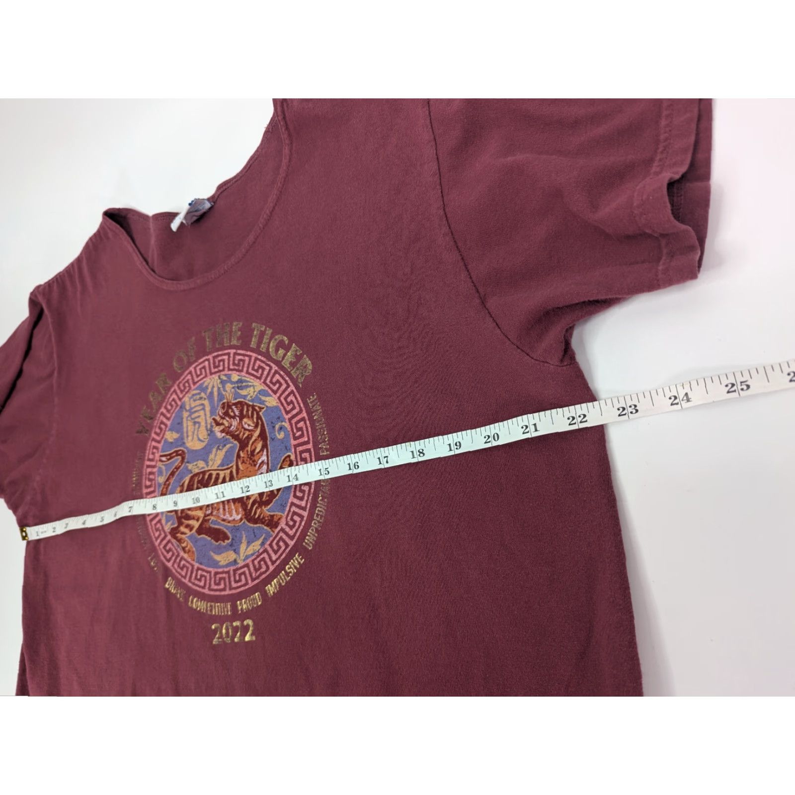 Vintage VINTAGE Crazy Shirts Shirt Unisex Adults L Red Cropped Hawaii 90s Vintage Logo Hawaiian Tropical Classic T-Shirt Mens Womens Size US L / EU 52-54 / 3 - 4 Thumbnail