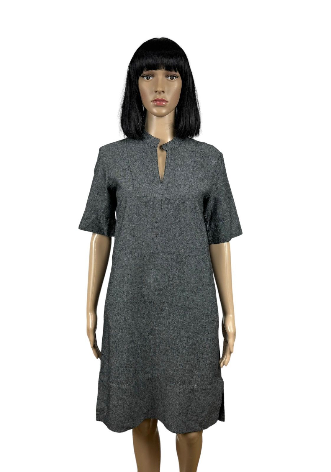 Designer Ivo Nikkolo Cotton-Linen Dress Belted size 34 Size XXS / US 00 / IT 34 - 6 Thumbnail