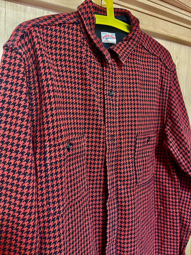 The Real McCoy's The Real McCoy Size 15Red and Black Pinstripe Flannel Shirt Size US M / EU 48-50 / 2 - 5 Thumbnail
