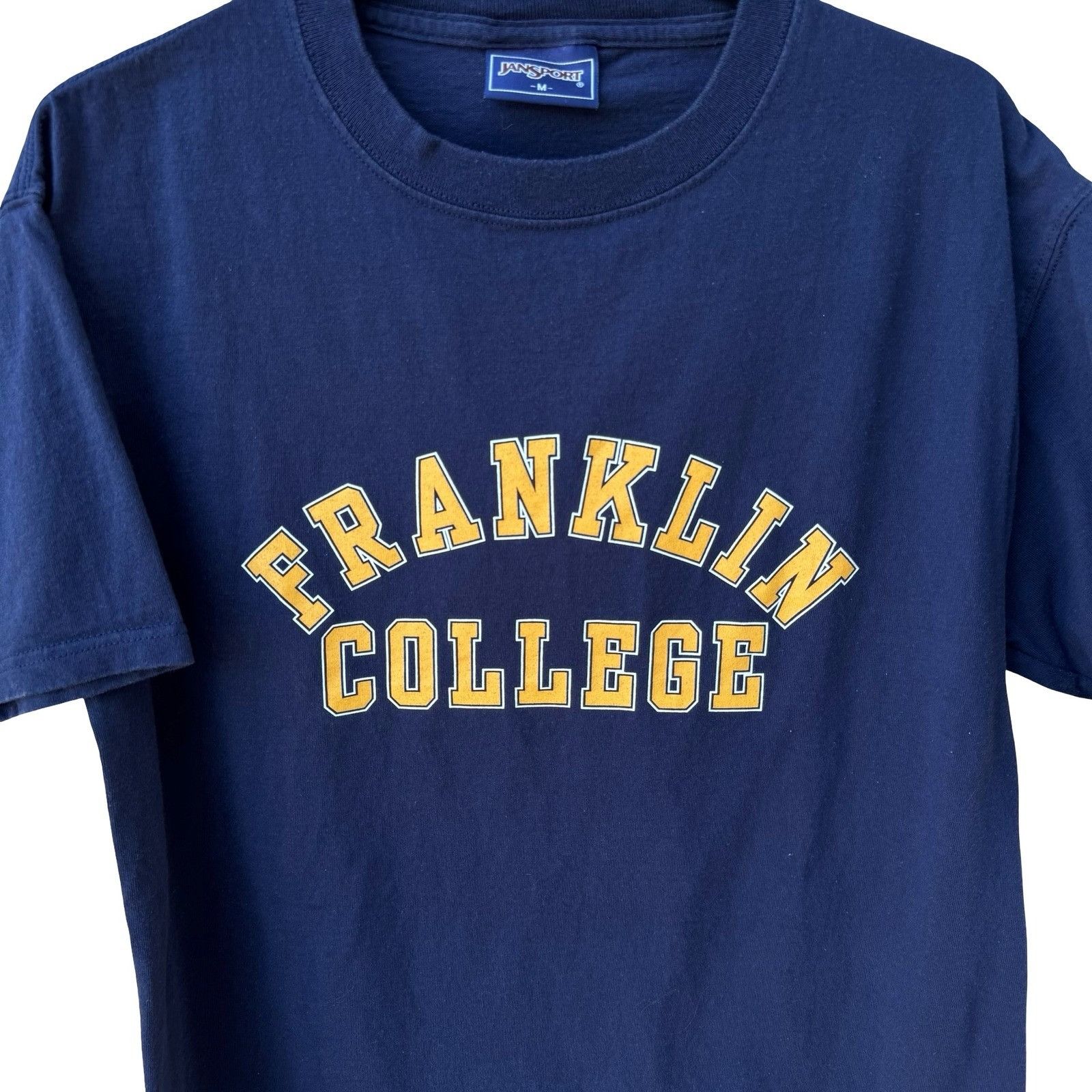 Jansport Jansport Franklin College Graphic T-Shirt Mens Medium Navy B Size US M / EU 48-50 / 2 - 4 Thumbnail