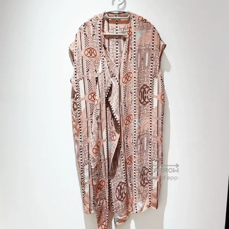 Hermes Hermes Mulberry silk ribbon dress Size M / US 6-8 / IT 42-44 - 1 Thumbnail