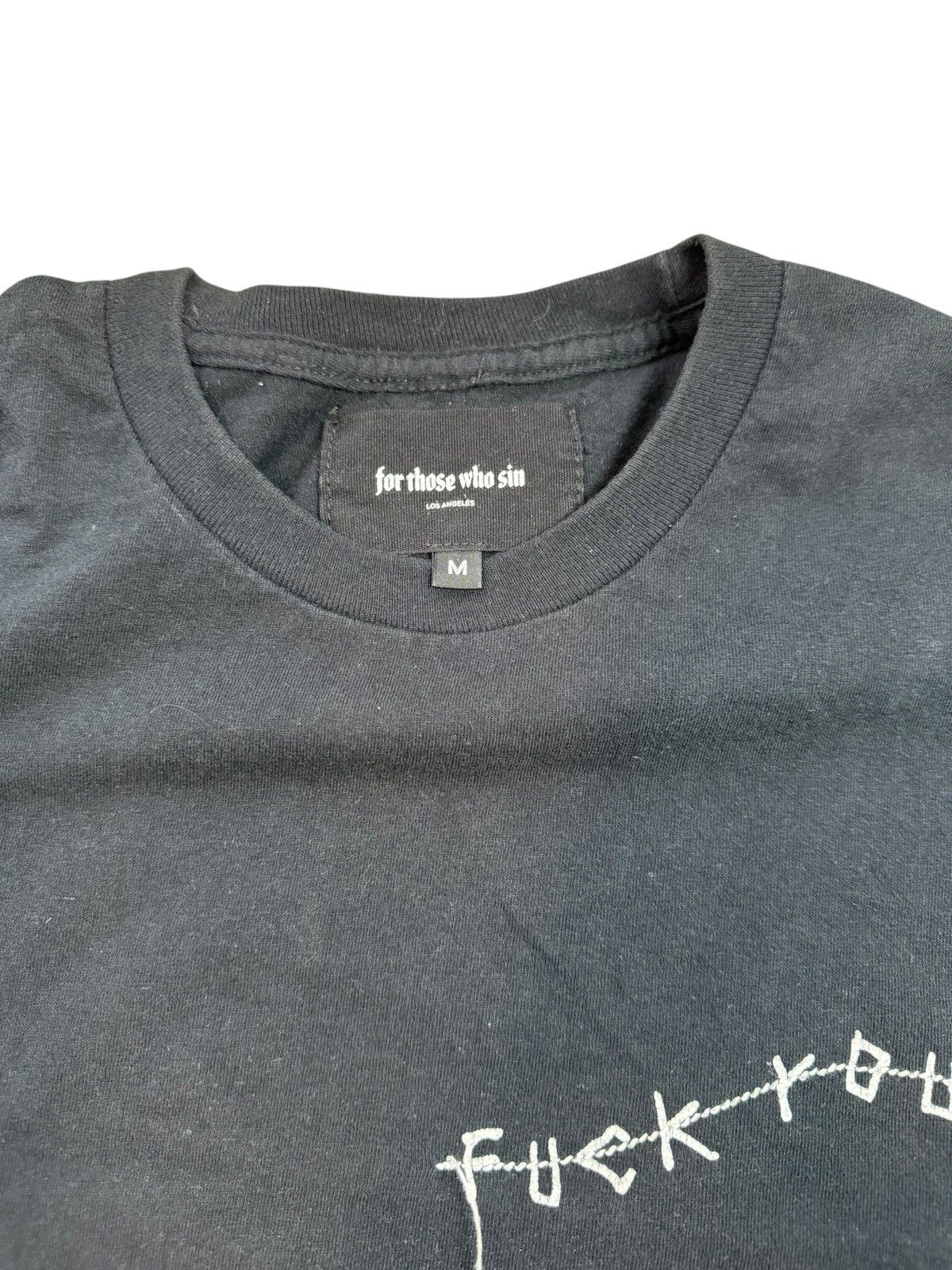 For Those Who Sin ftws “my idols r dead” ss t-shirt Size US M / EU 48-50 / 2 - 3 Thumbnail