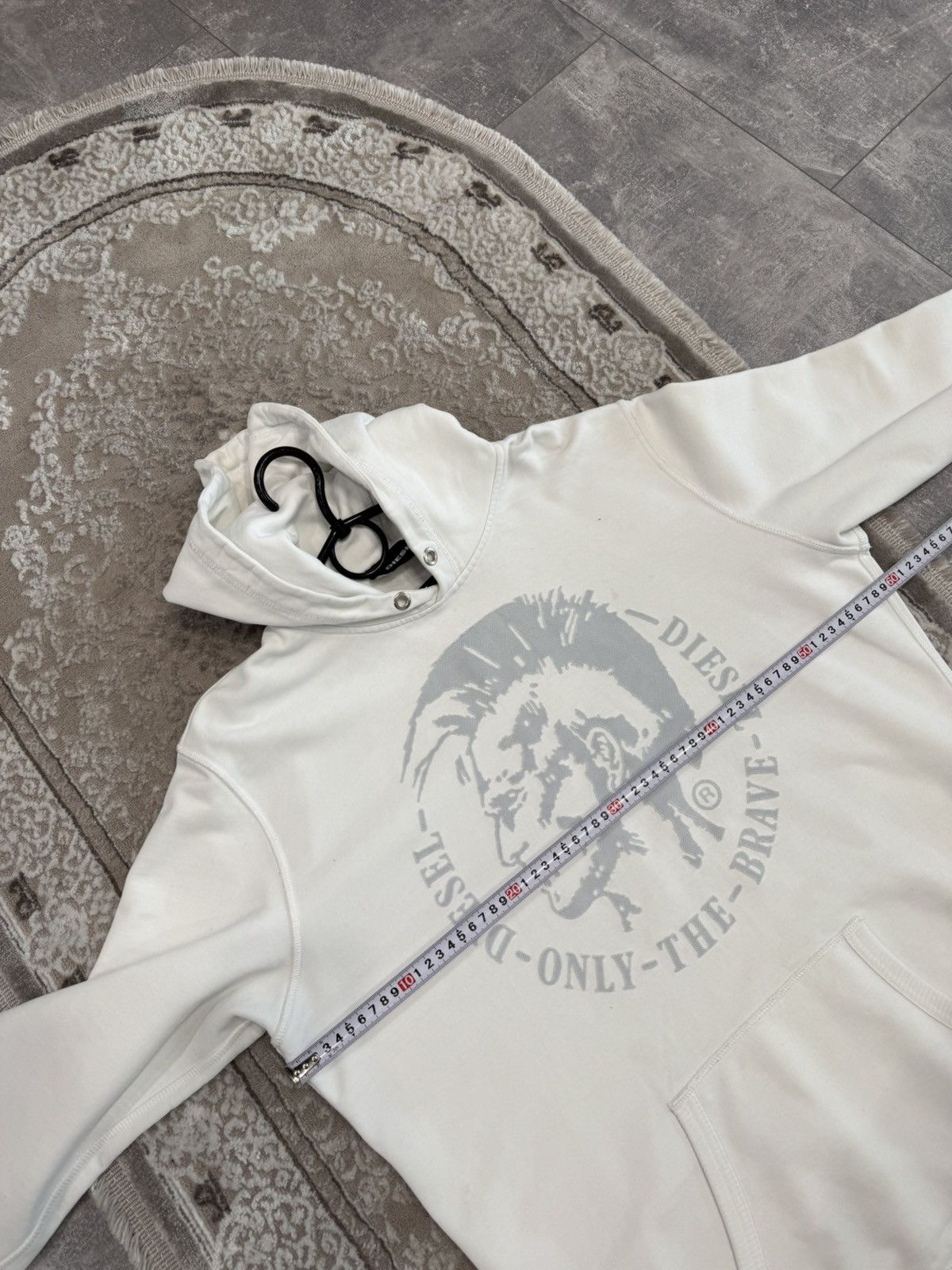 Diesel Vintage Diesel Hoodie Big Logo Japanese Boxy Avant Garde Y2K Size US L / EU 52-54 / 3 - 7 Thumbnail