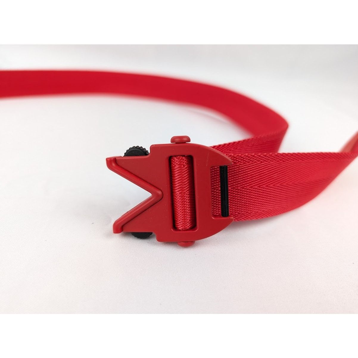 Bottega Veneta o1rshd1 Size: 90cm / Webbing Nappa Belt in Tomato Size 34 - 9 Thumbnail