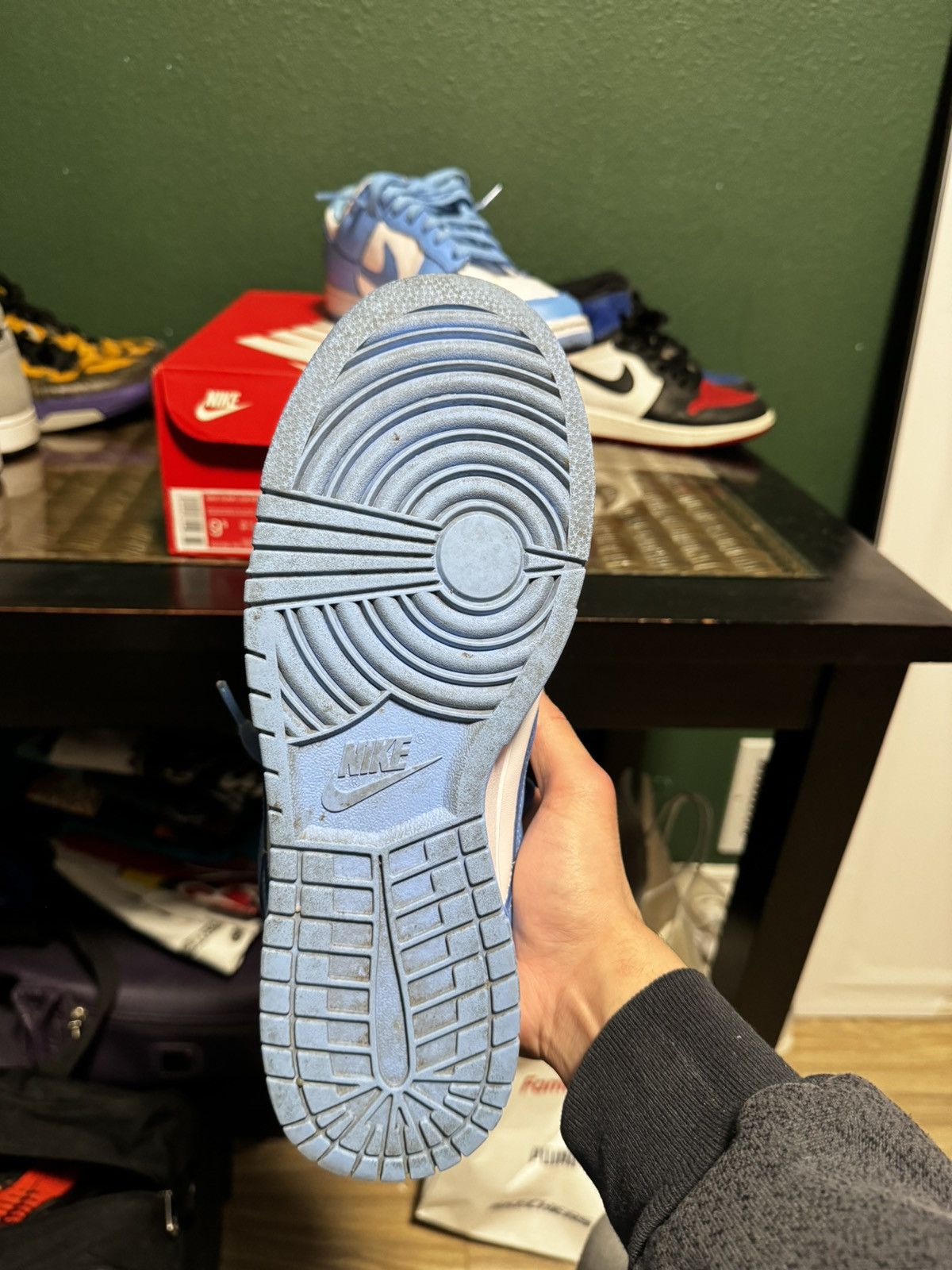 Nike Nike Dunk Low ‘University Blue’ 2021’ Size US 9.5 / EU 42-43 - 10 Thumbnail