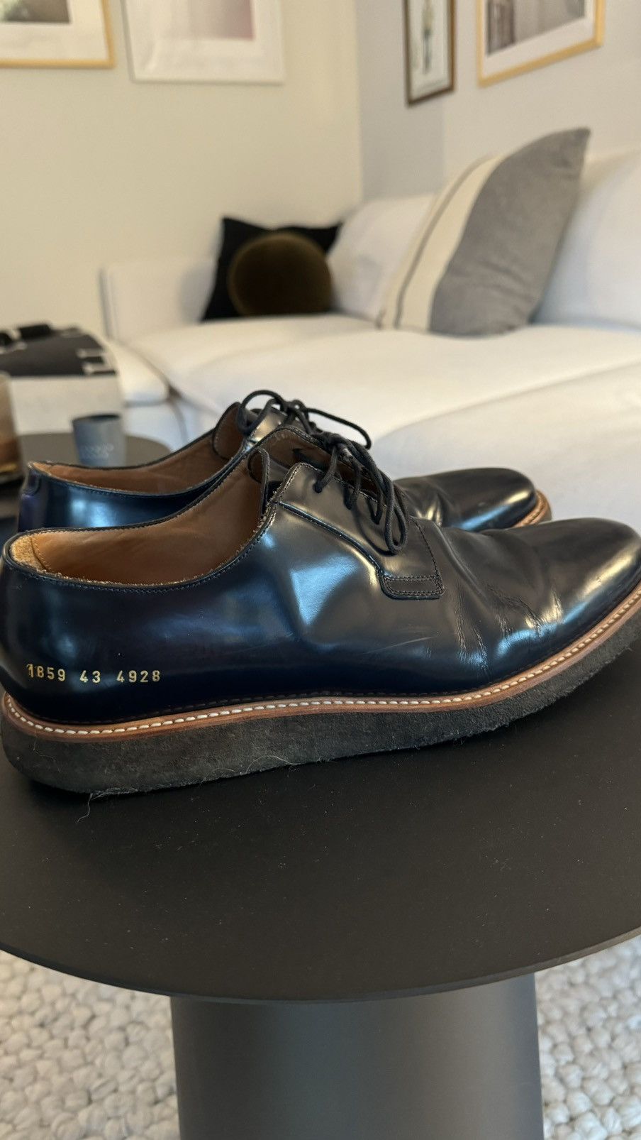 Common Projects Derby lace ups Size US 10.5 / EU 43-44 - 3 Thumbnail