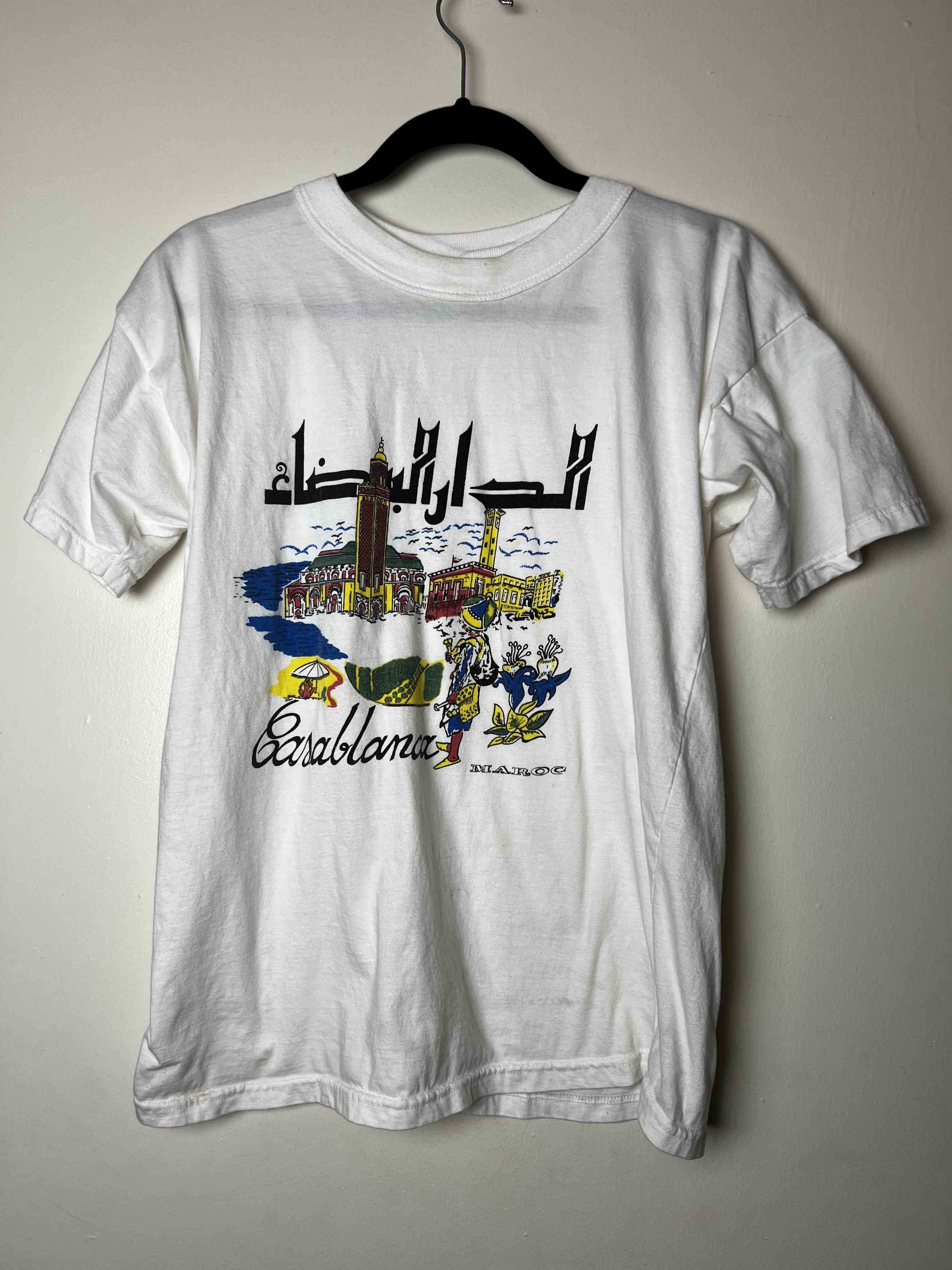 Vintage Vintage Casablanca - Maroc (Morocco) Souvenir T-Shirt Size US S / EU 44-46 / 1 - 8 Thumbnail