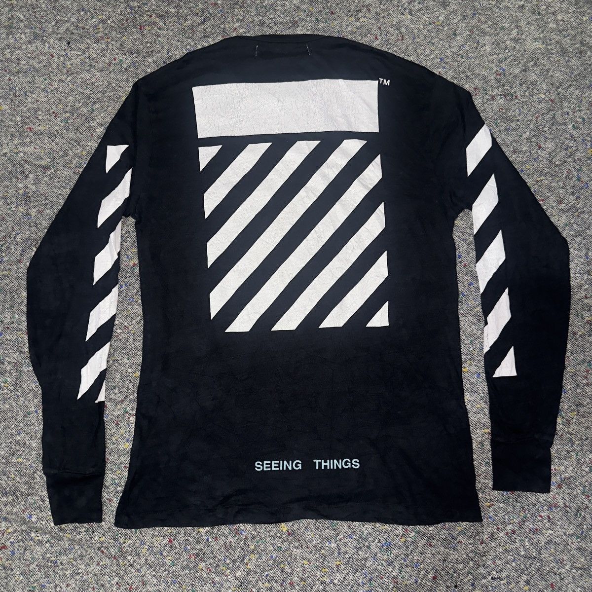 Off-White Off-White Caravaggio Seeing Things Made In Portugal LS XL Size US XL / EU 56 / 4 - 7 Thumbnail