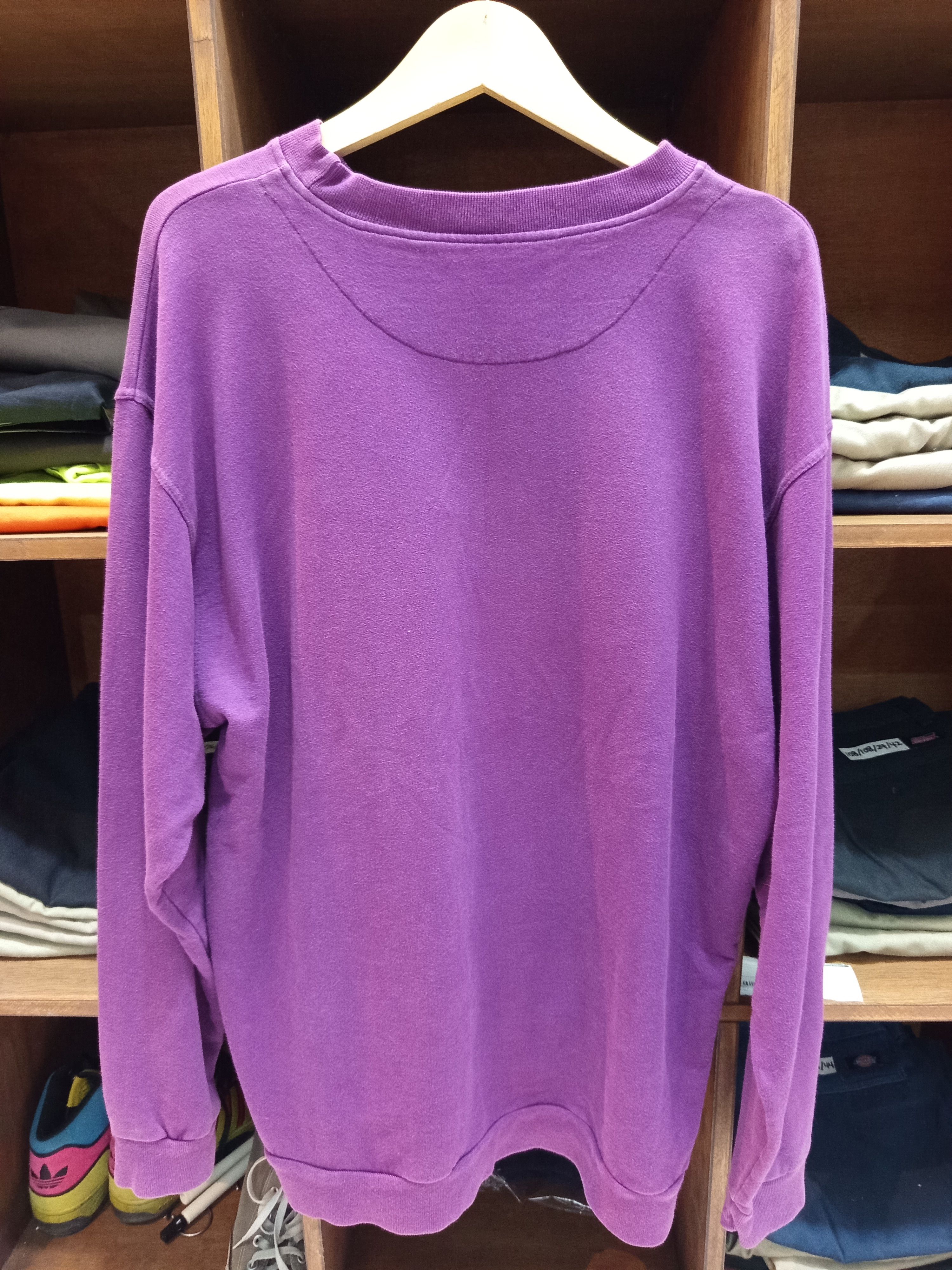 Burberry 1980s Burberrys of London Embroidered Logo Sweatshirt Size US XL / EU 56 / 4 - 6 Thumbnail