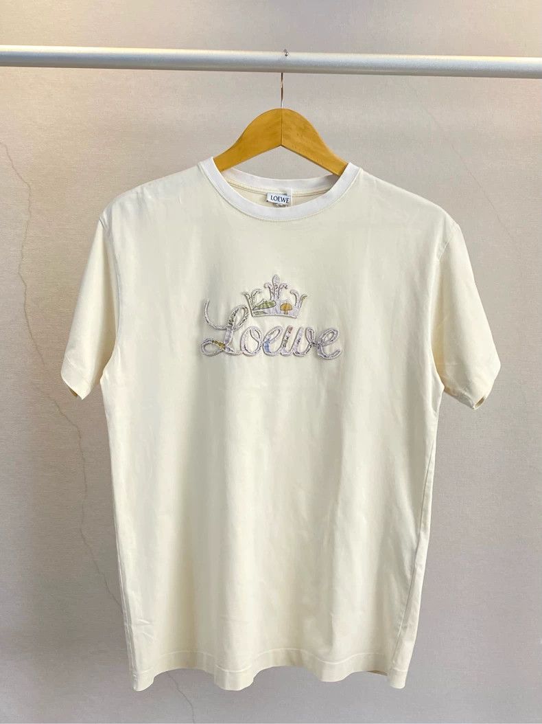 Loewe LOEWE Forest Print Embroidered Crown T-shirt - dmc Size US XS / EU 42 / 0 - 1 Thumbnail