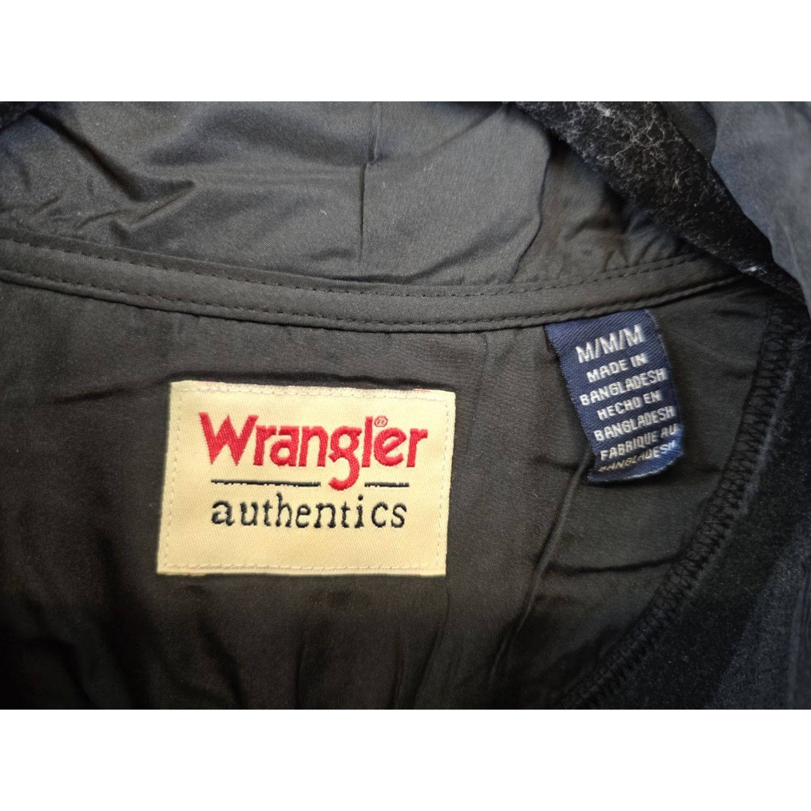 Wrangler Wrangler Authentics Men's Long Sleeve Fleece Quarter-zip - Caviar - Size M - Black - 1/4 Zip - Lightweight Pullover Sweater - Regular - NWT Size US M / EU 48-50 / 2 - 4 Thumbnail
