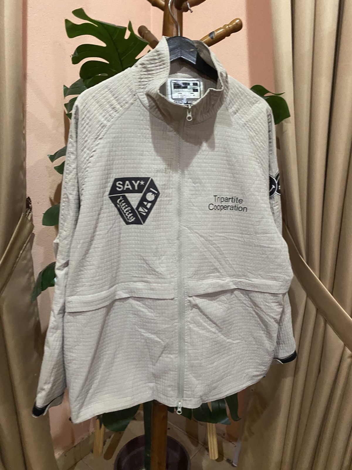 Trinity The Label Trinity Works Utility Jacket – “Tripartite Cooperation” Size US XL / EU 56 / 4 - 8 Thumbnail