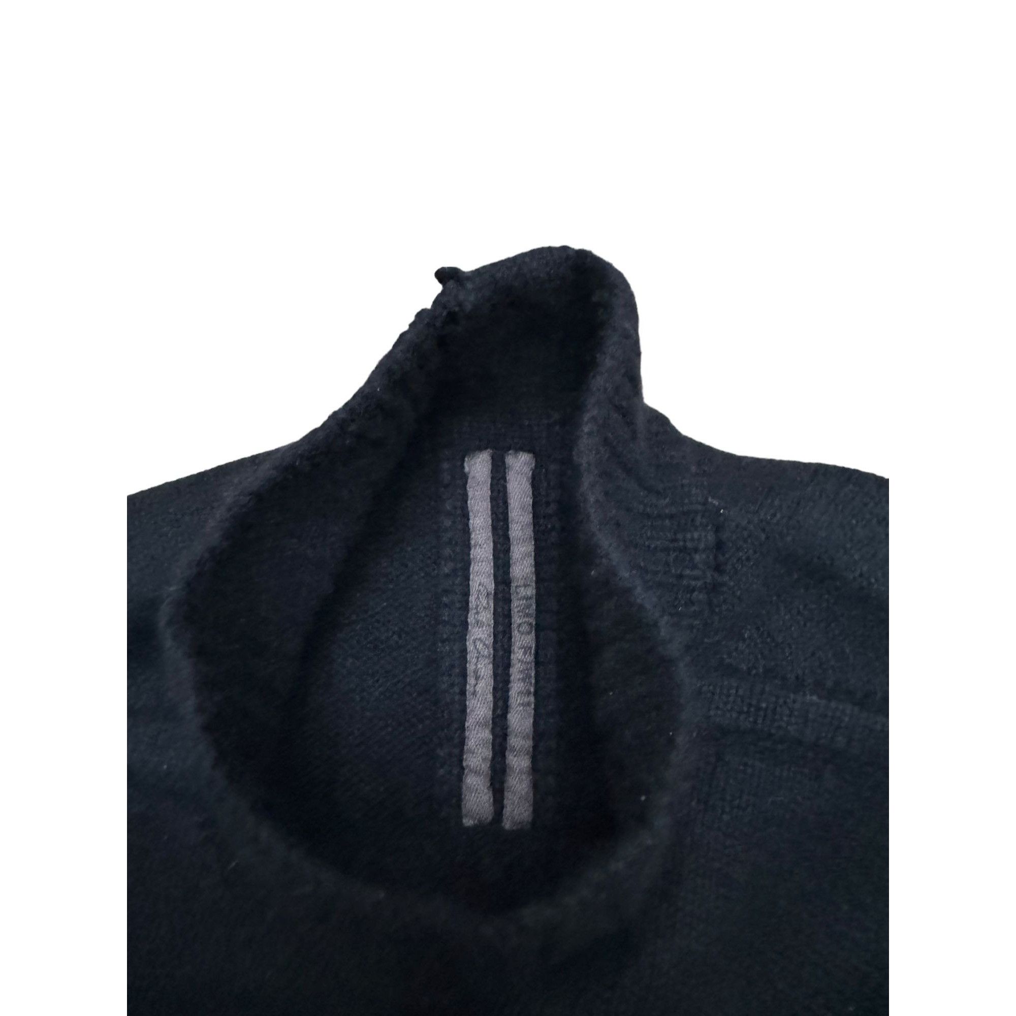 Rick Owens FW 2011 Limo Cashmere Black Dress Size M / US 6-8 / IT 42-44 - 5 Thumbnail