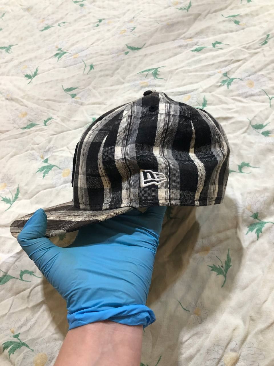 New Era Retro New Era New York NY Yankees Plaid Fitted Hat Size ONE SIZE - 9 Thumbnail