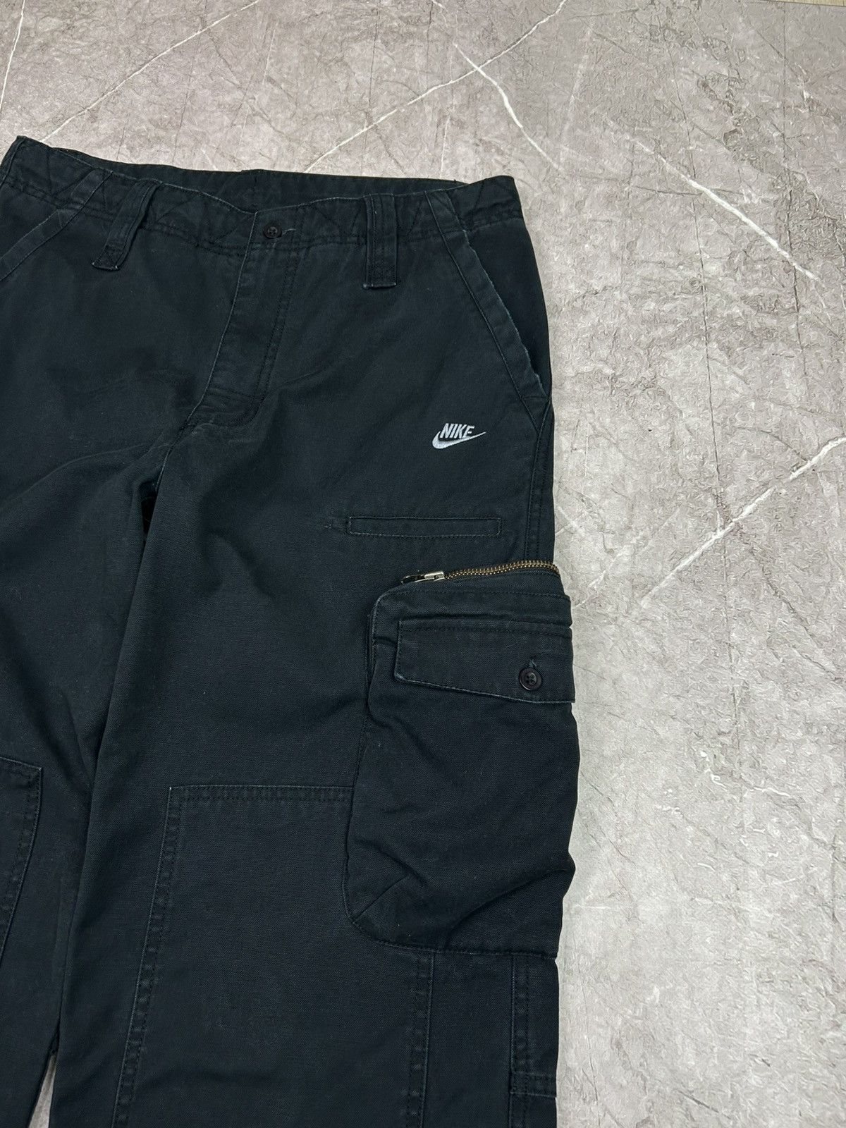 Nike × Vintage Nike Cargo Baggy Fit Pants Drill Vintage Y2K Size US 31 - 11 Thumbnail