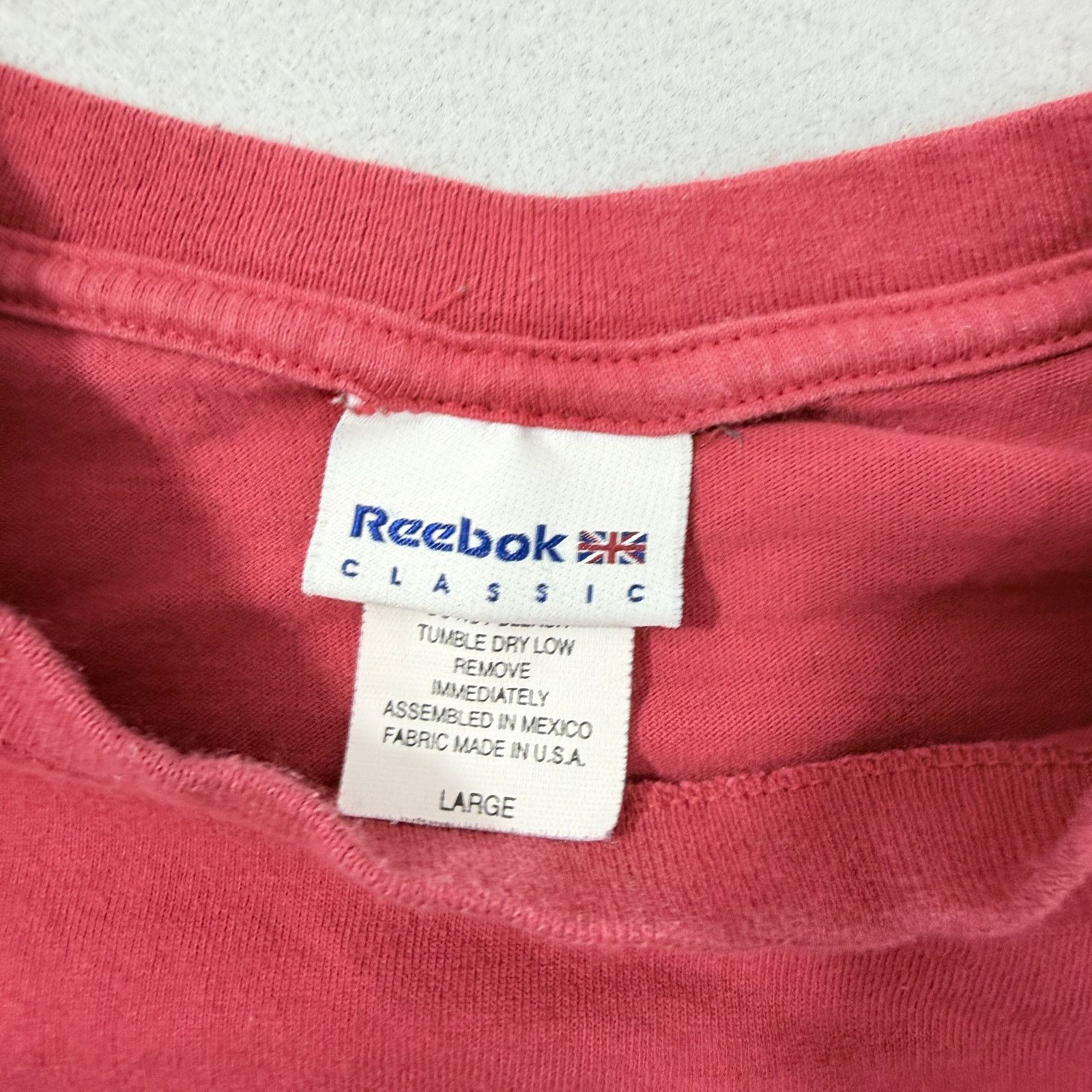 Reebok Vintage Reebok Classic Shirt Men's Large Graphic Tee Size US L / EU 52-54 / 3 - 4 Thumbnail