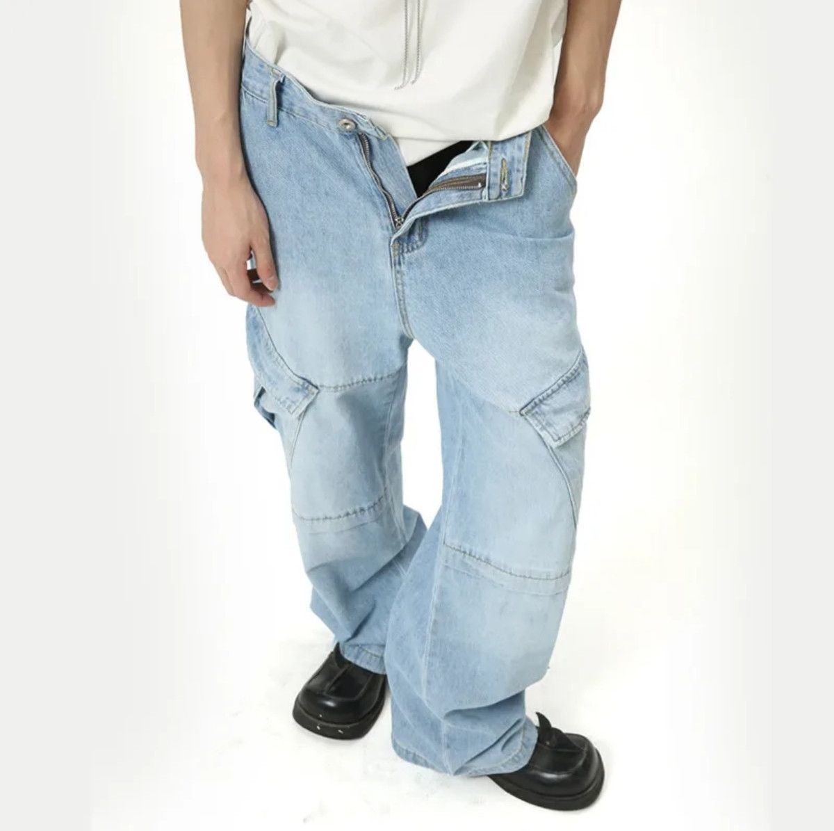 Jean High Street Loose Men's Jeans Size US 28 / EU 44 - 2 Thumbnail