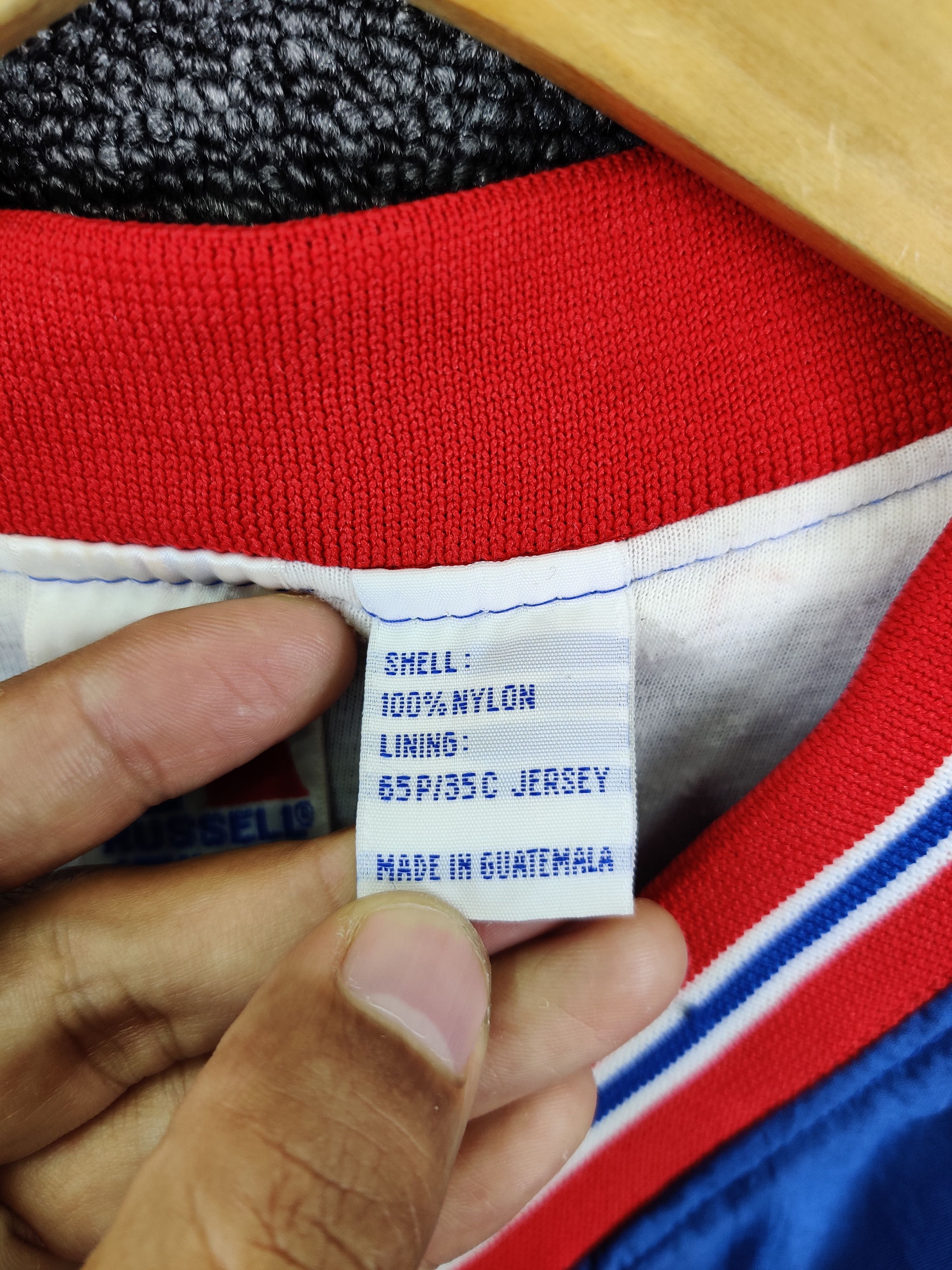 Russell Athletic Russell Athletic Kansas Jay Hawks V Neck Nylon Jacket Size US L / EU 52-54 / 3 - 15 Thumbnail
