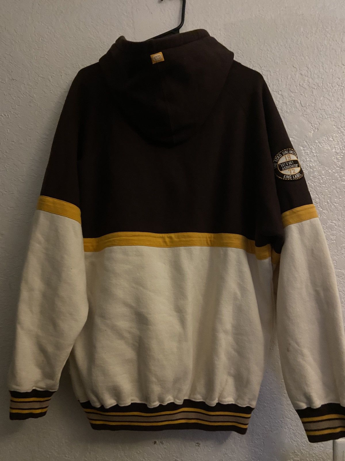 Ecko Unltd. Baggy Ecko Hoodie Jacket Brown Beige Size US XL / EU 56 / 4 - 5 Thumbnail