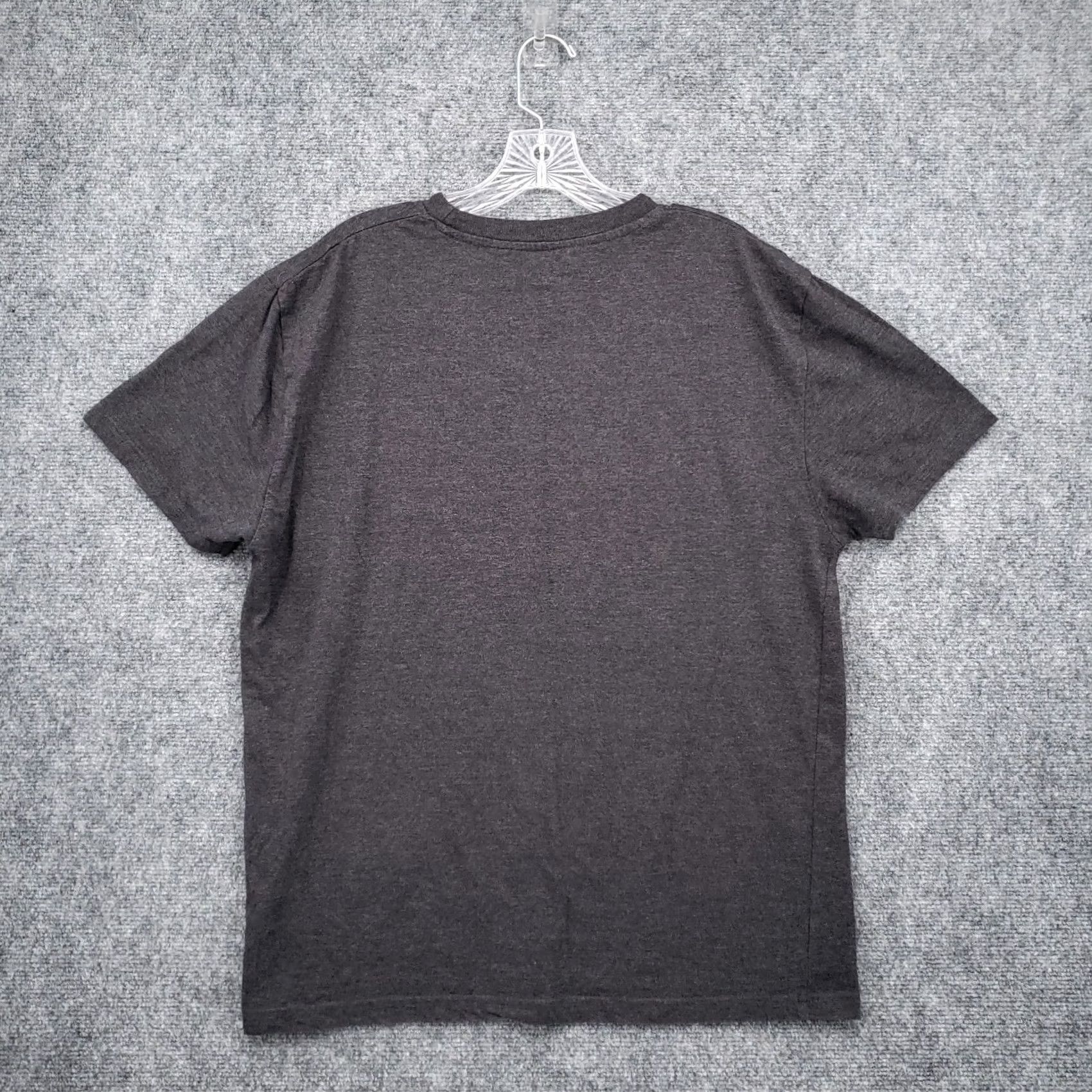 True Religion True Religion Mens T-Shirt L Large Gray AOP Graphic Print Short Sleeve Crew Neck Regular Fit Cotton Polyester Logo Vintage: No Mens Size US L / EU 52-54 / 3 - 2 Thumbnail